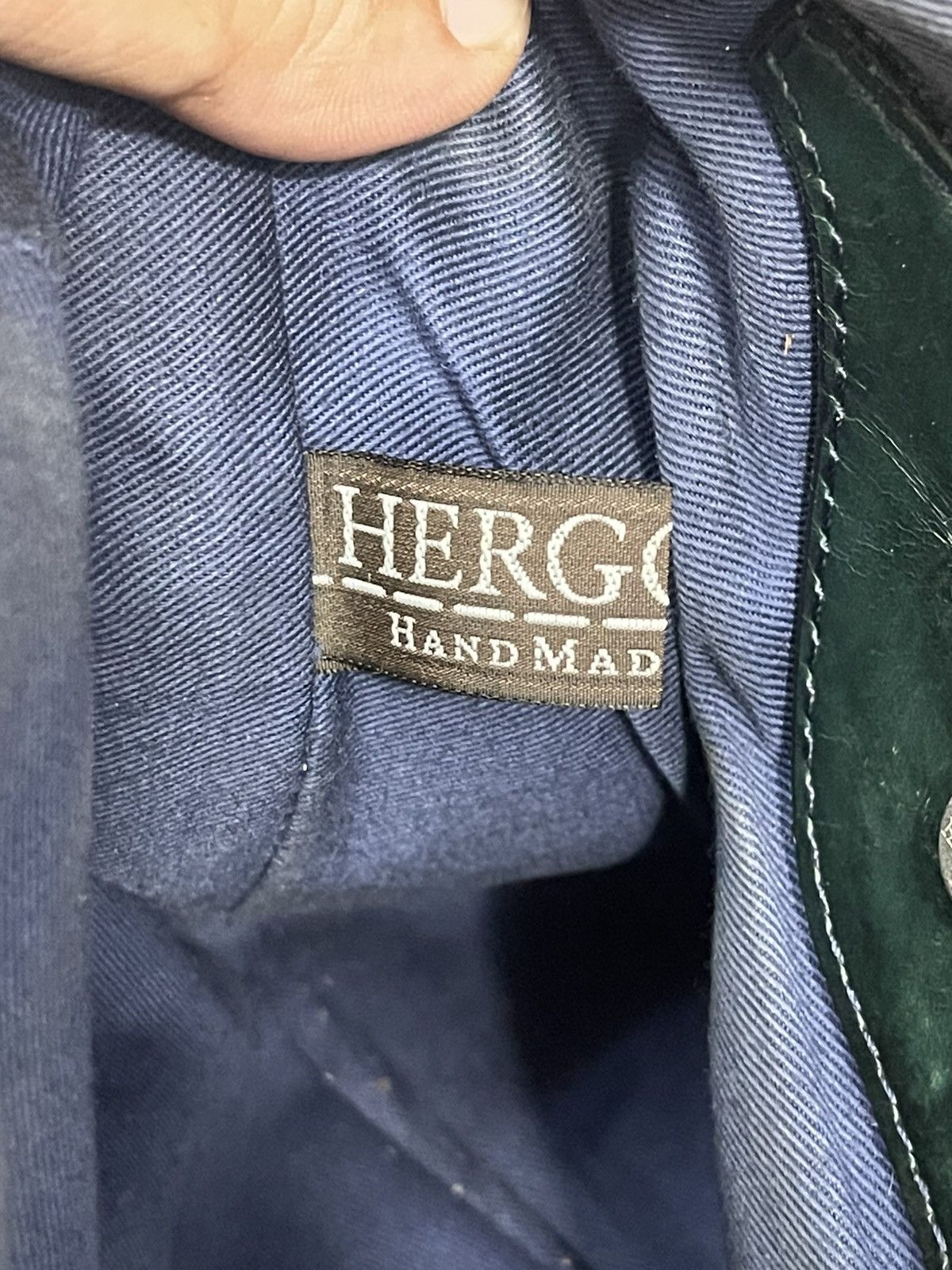 Genuine Leather Full Leather Hergoporch Japan Handmade Brief Bag 1🟩8 Size ONE SIZE - 21 Thumbnail