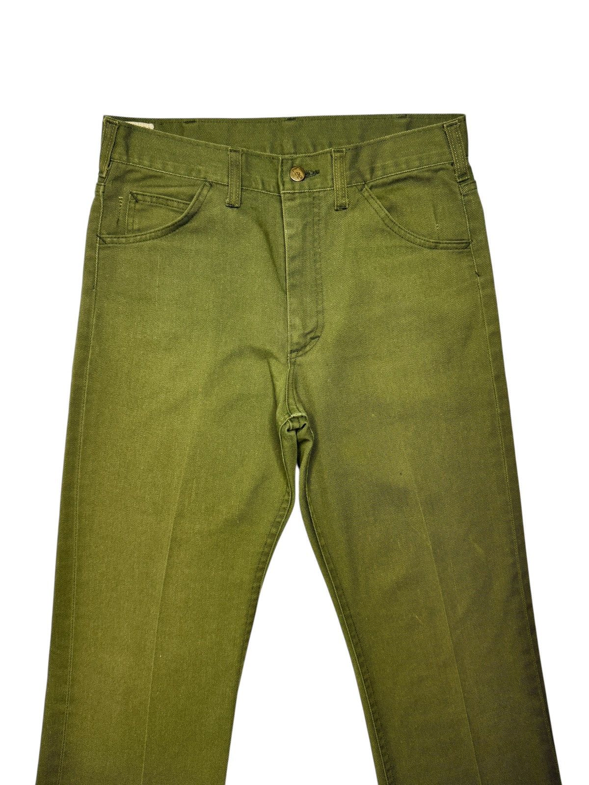 Vintage Vintage 60’s Green Lee Riders Pants Size US 30 / EU 46 - 3 Thumbnail