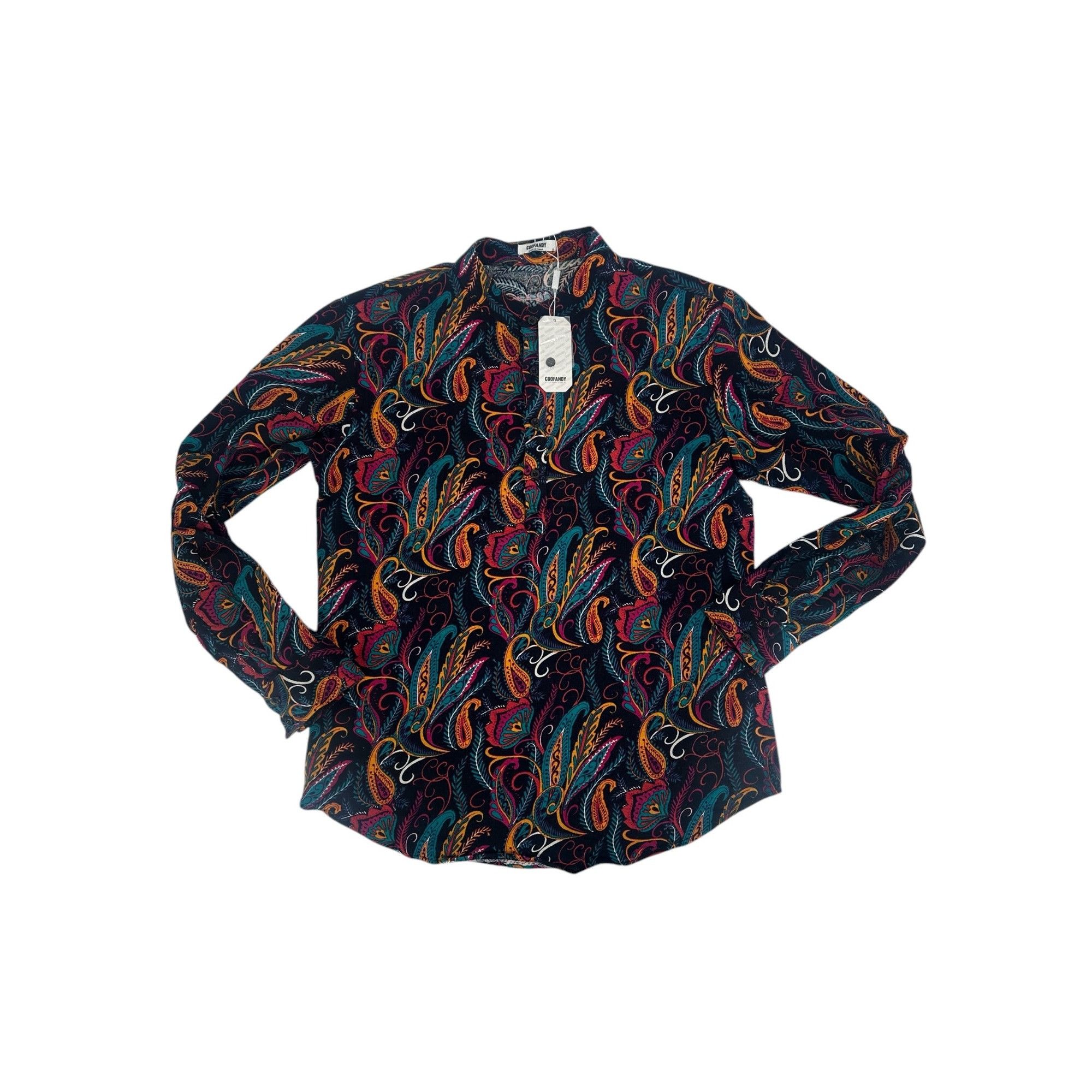 Other Coofandy Shirt - Paisley Print Button-Up - NWT - Size Small Size US S / EU 44-46 / 1 - 6 Thumbnail