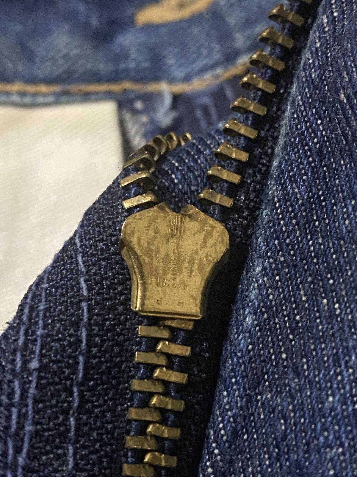 Wrangler Vintage 80s Wrangler Blue Bell Sail Cloth Sanforized Jeans Size US 28 / EU 44 - 7 Thumbnail