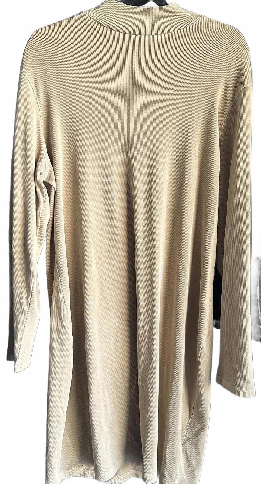 Old Navy Old Navy Cozy Beige Long Sleeve Dress Size XXL / US 16-18 / IT 52-54 - 1 Preview
