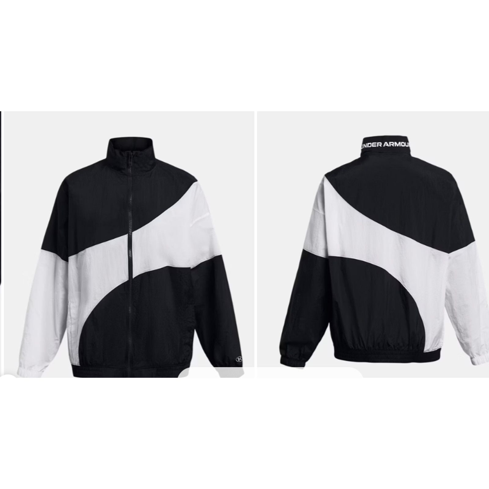 Under Armour UNDER ARMOUR UA LEGACY BLACK & WHITE JACKET WINDBREAKER XL Size XL / US 12-14 / IT 48-50 - 1 Thumbnail