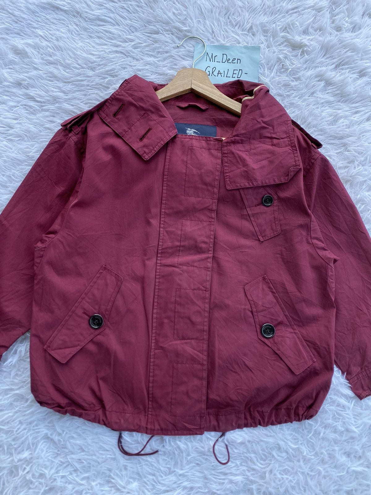 Burberry Rare Burberry Nylon Jacket/Windbreaker Size US M / EU 48-50 / 2 - 4 Thumbnail