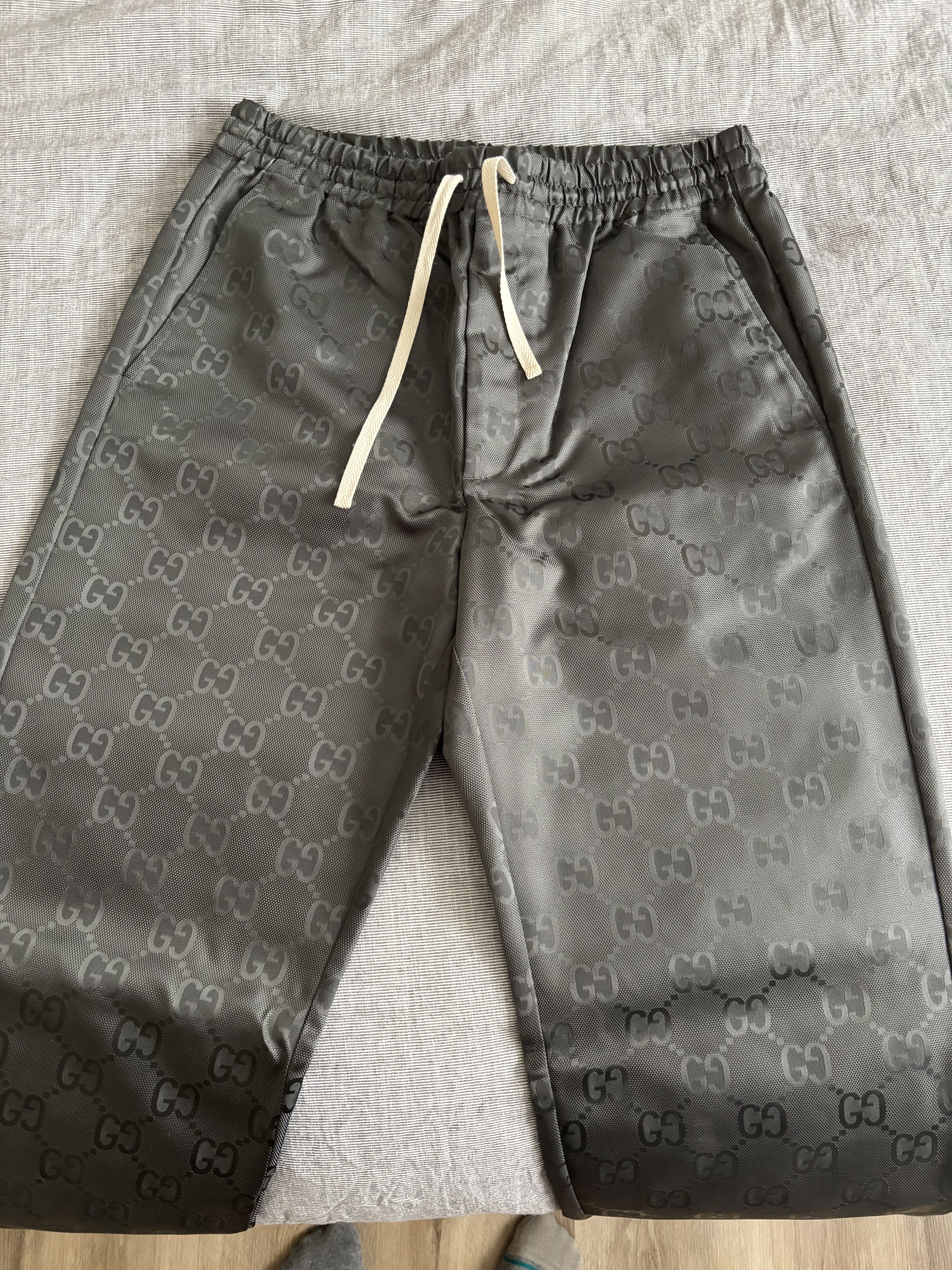 Gucci Gucci 2021 GG Logo Lounge Bottoms/Joggers Size US 30 / EU 46 - 1 Thumbnail