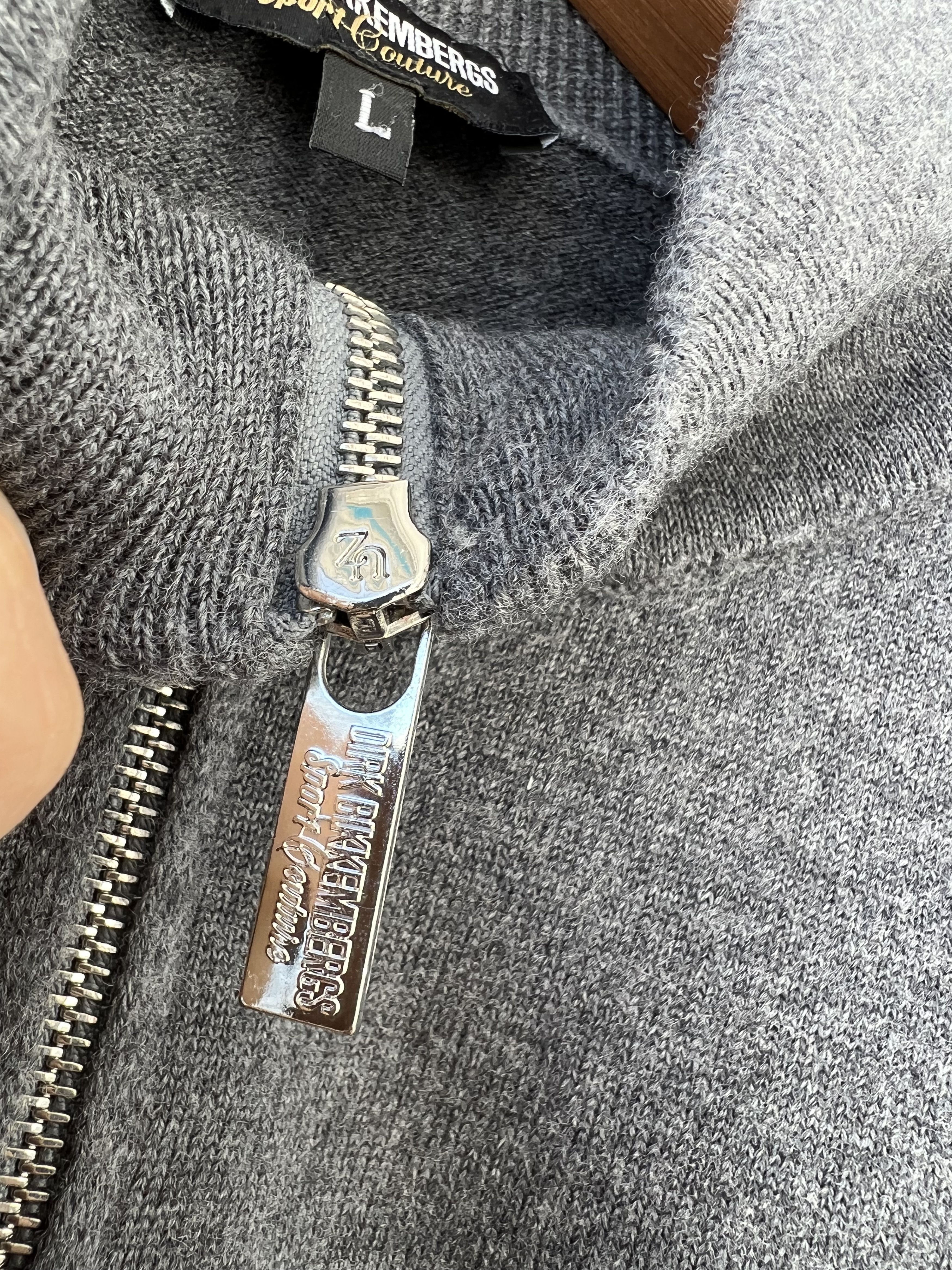 Dirk Bikkembergs Dirk Bikkembergs Zip Sweater L Size US L / EU 52-54 / 3 - 3 Thumbnail
