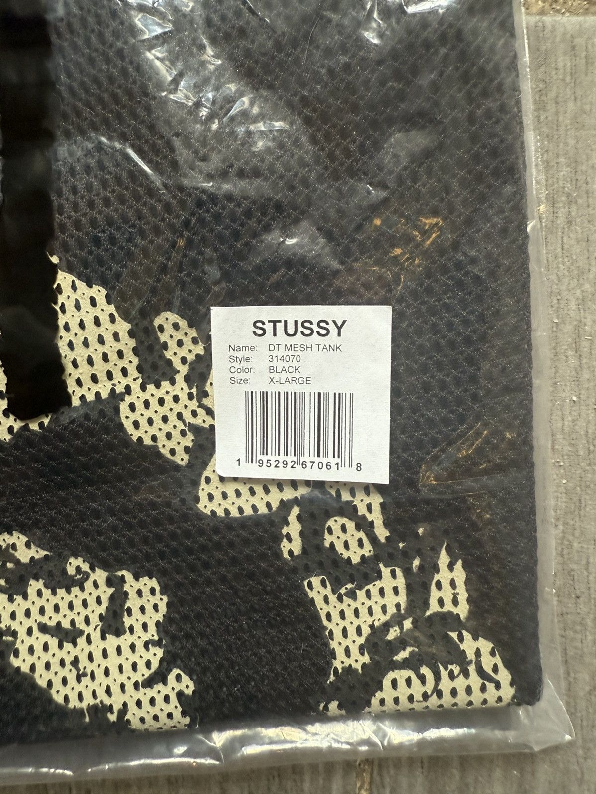 DENIM TEARS × Stussy Stussy Denim Tears Mesh Tank size XL Size US XL / EU 56 / 4 - 3 Thumbnail