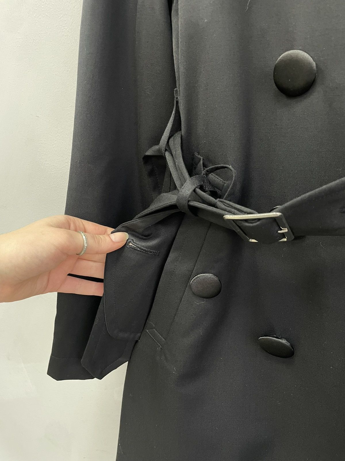 H&M H&M x Comme des Garçons japan coat jacket double breasted Size S / US 4 / IT 40 - 4 Thumbnail