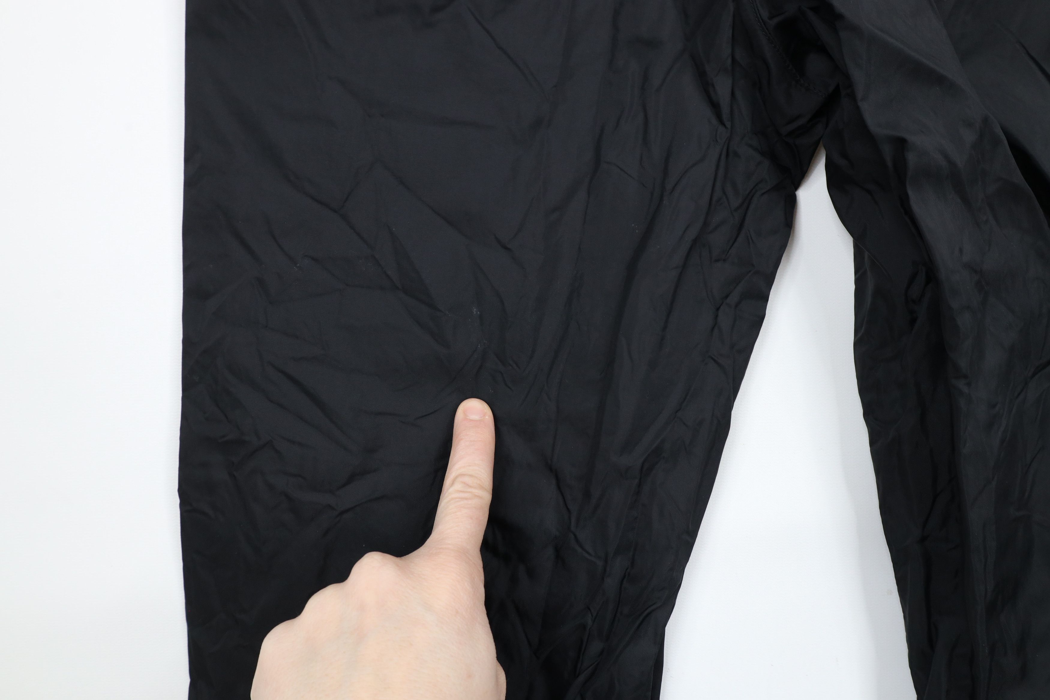 Nike × Vintage Nike Sportswear Lined Windrunner Cuffed Jogger Pants Black Size US 32 / EU 48 - 13 Thumbnail