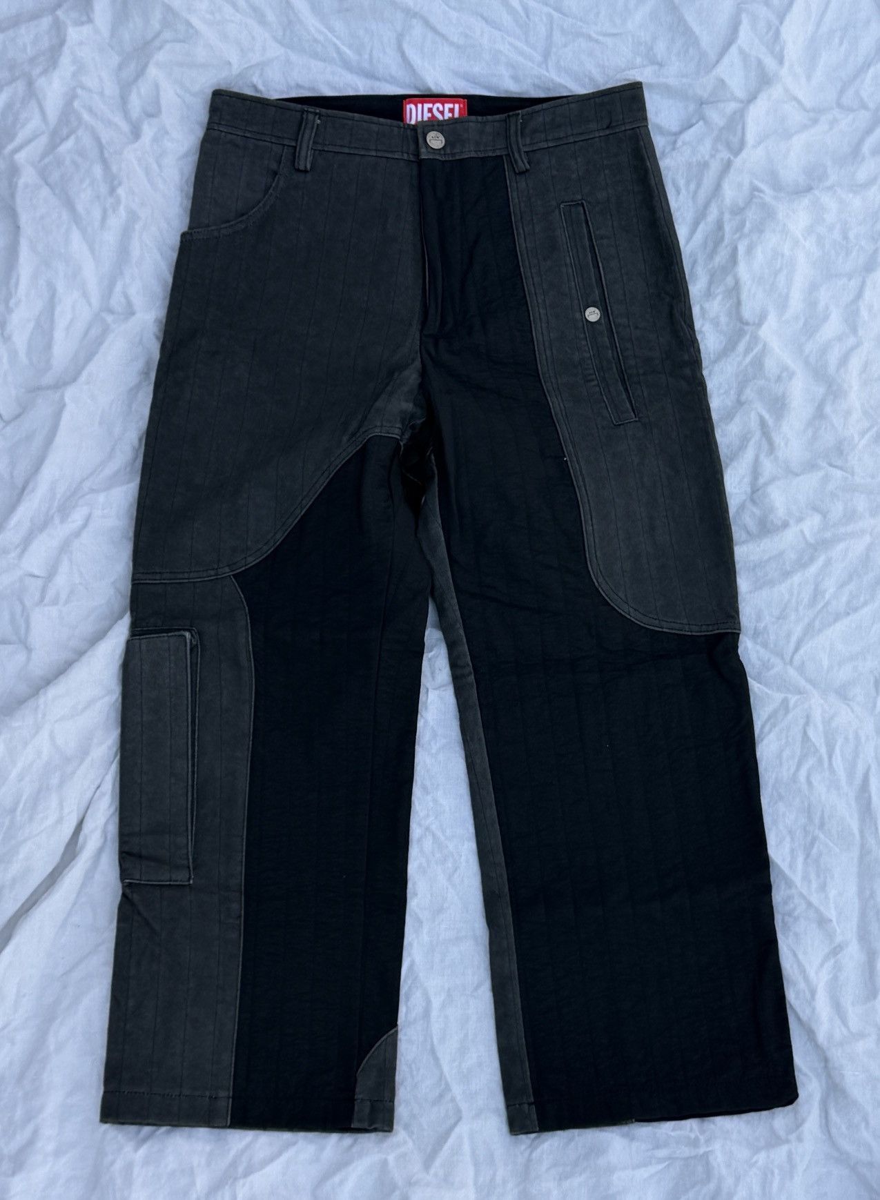 A-COLD-WALL* × Diesel T-Stain Contrast Cargo Tousers Size US 30 / EU 46 - 1 Thumbnail