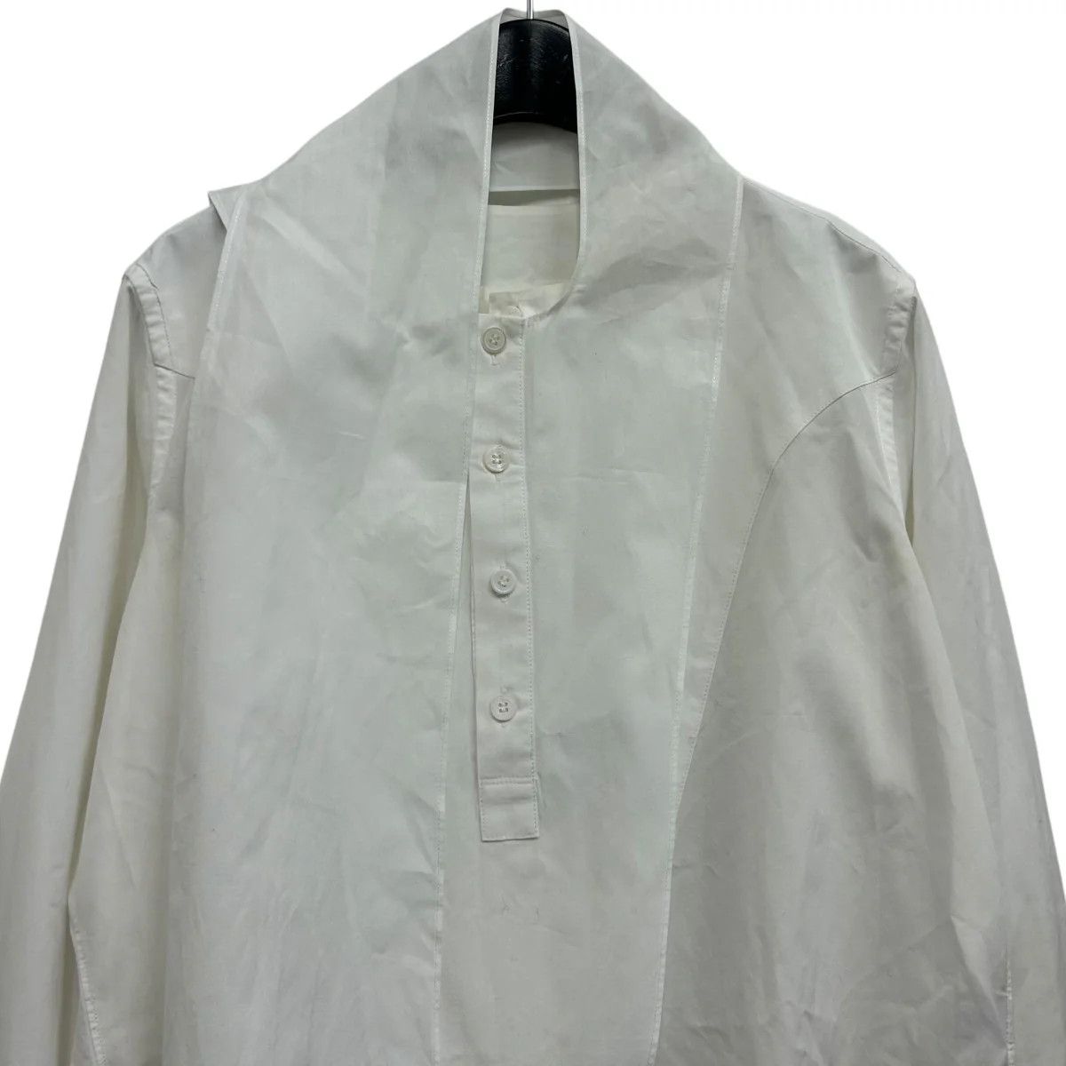 Yohji Yamamoto Yohji Yamamoto pour homme collarless shirt Size US M / EU 48-50 / 2 - 3 Thumbnail