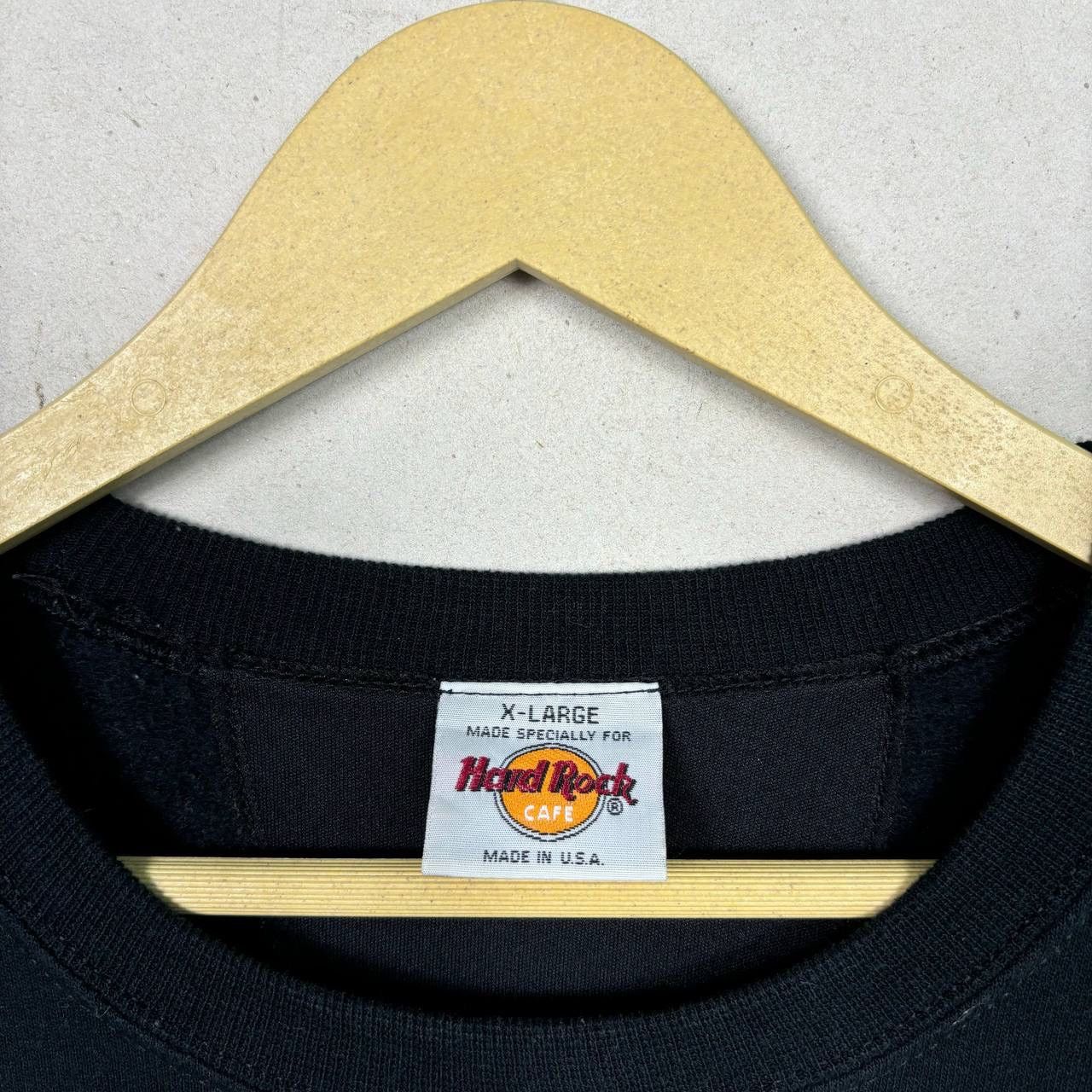 Hard Rock Cafe 90s Hard Rock Cafe Rome Save The Planet Sweatshirt XL USA Size US XL / EU 56 / 4 - 4 Thumbnail