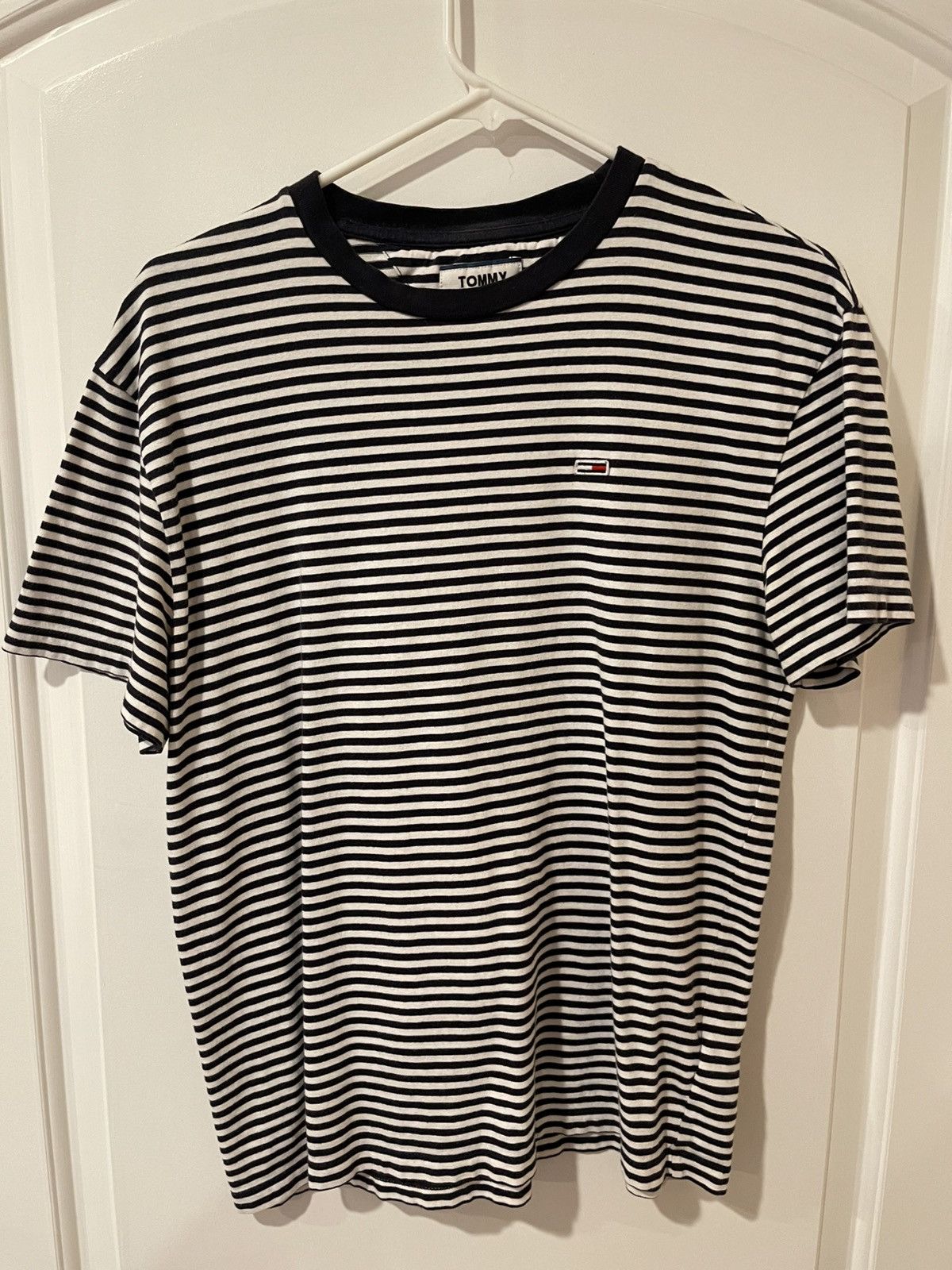 Tommy Hilfiger Tommy Hilfiger Classic Stripe Black & White Size US M / EU 48-50 / 2 - 1 Thumbnail