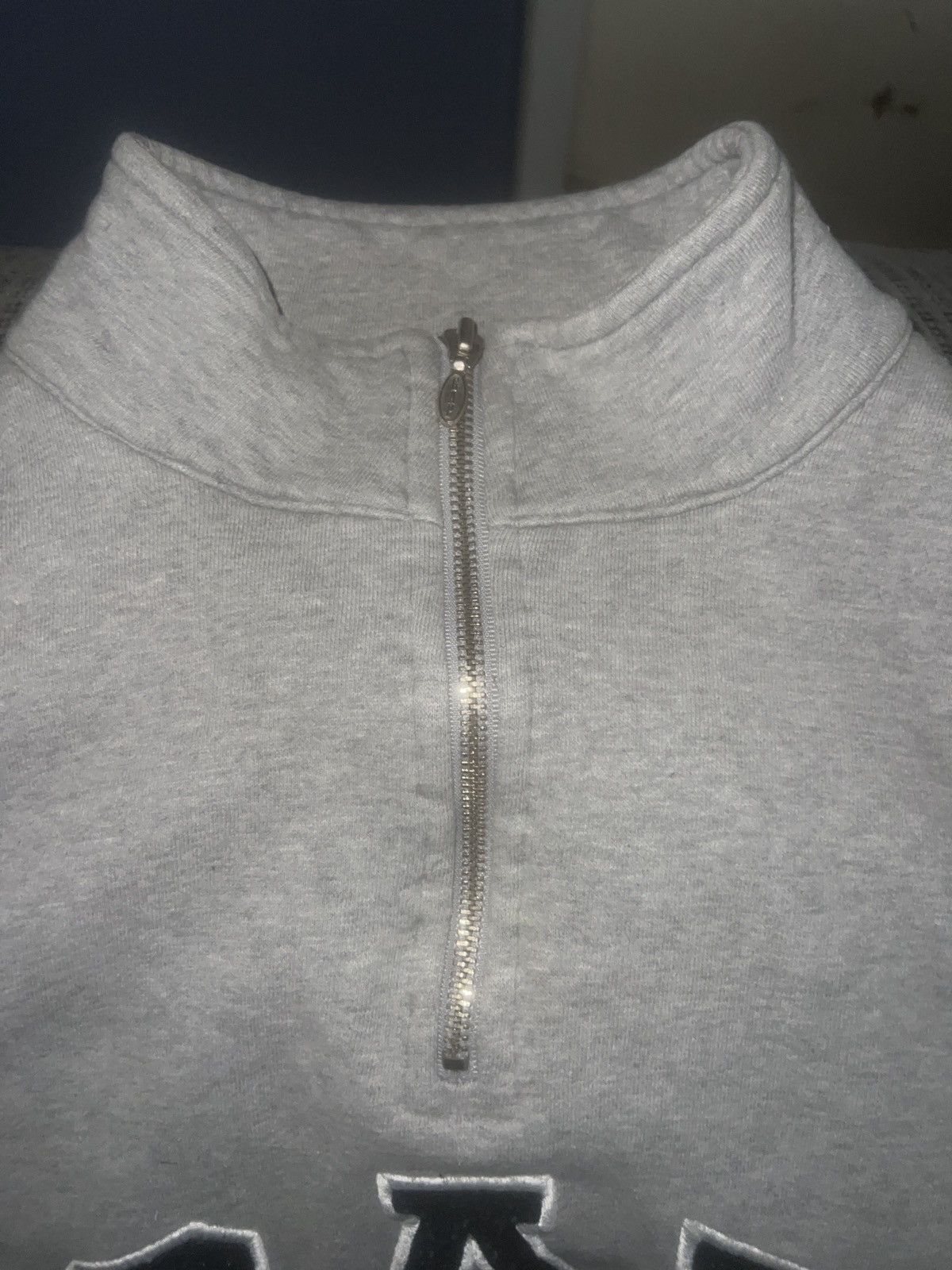 Gap Gap Athletic Logo Collar-Zip Turtleneck Sweater Size US L / EU 52-54 / 3 - 4 Thumbnail
