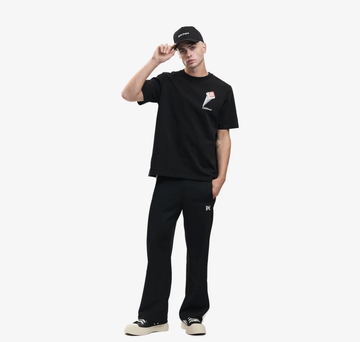 Palm Angels Monogram Track Pants Size US 30 / EU 46 - 4 Thumbnail