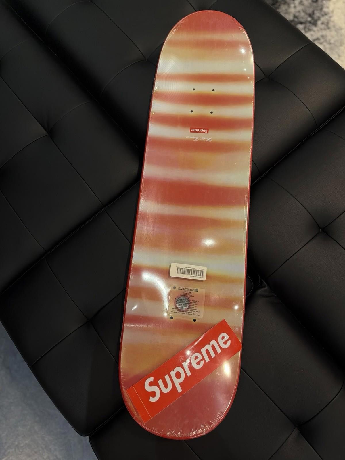 Supreme Supreme Skateboard Blurred Logo Color Red FW23 Red Size ONE SIZE - 4 Thumbnail