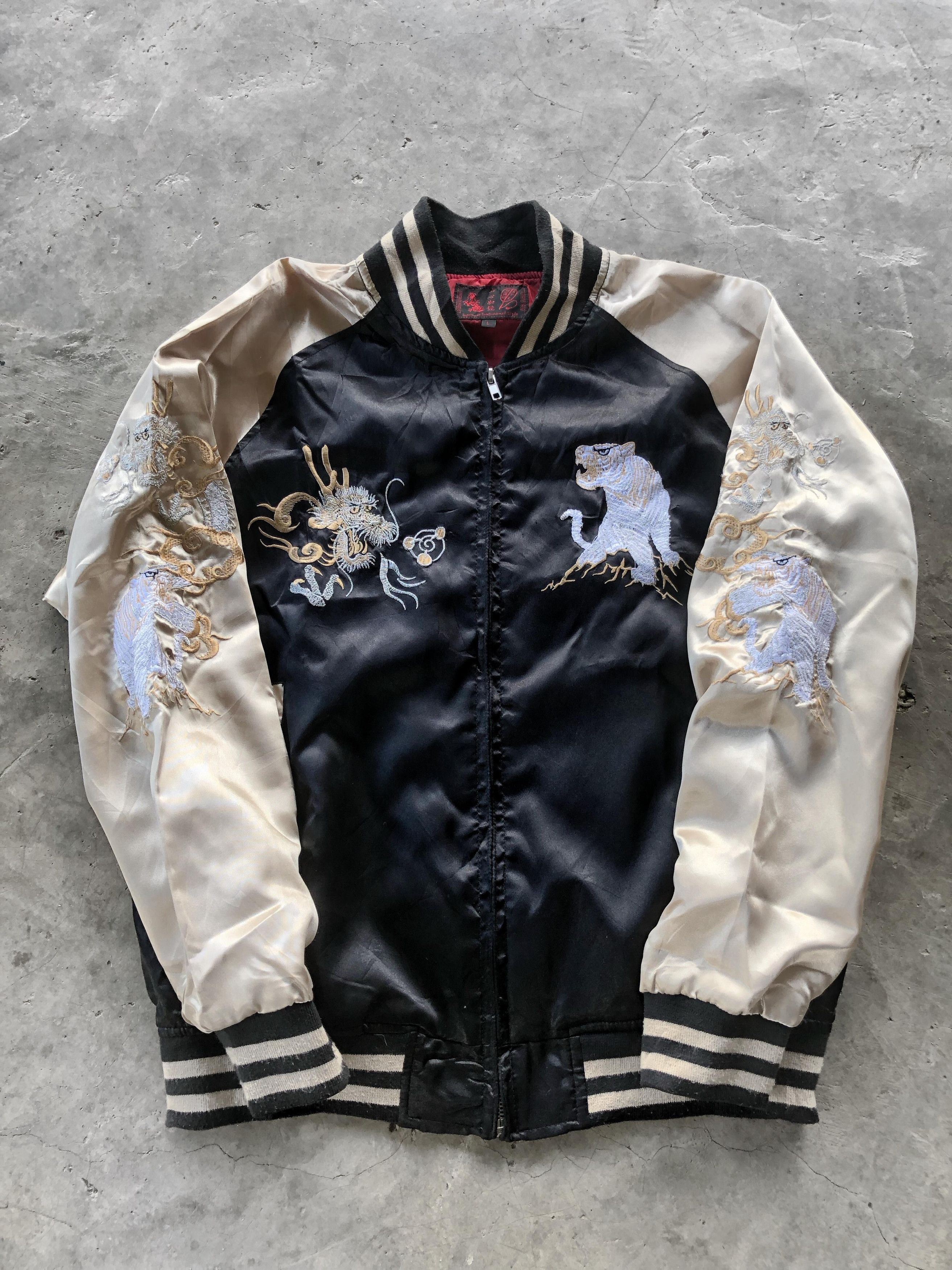Japanese Brand × Toyo Enterprises Vintage "Tiger" Sukajan Japan Jacket Size US L / EU 52-54 / 3 - 1 Thumbnail