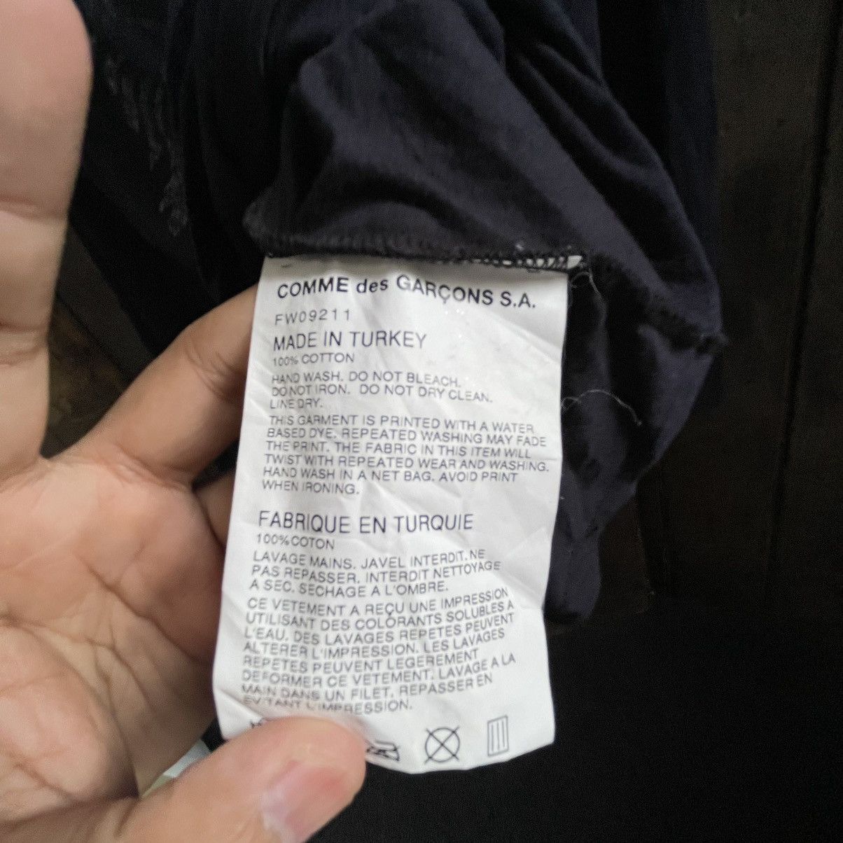 CDG by Comme des Garcons Vintage CDG Comme Des Garcons Shirt Size US L / EU 52-54 / 3 - 4 Thumbnail