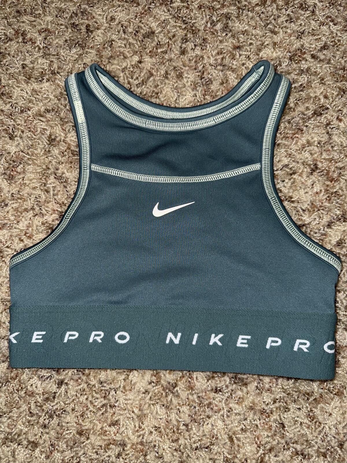 Nike Nike Girls' Pro Swoosh High Support Sports Bra Sample Size ONE SIZE - 3 Thumbnail