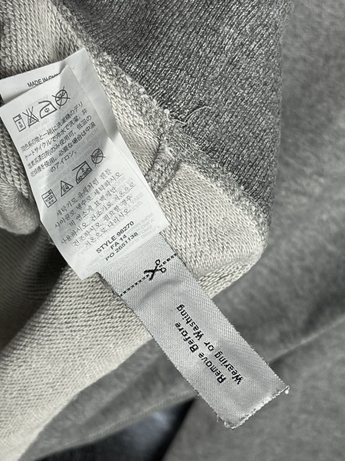 J.Crew × Vintage J.Crew Vintage Solid Grey Sweatshirt Men’s Size S Size US S / EU 44-46 / 1 - 8 Thumbnail