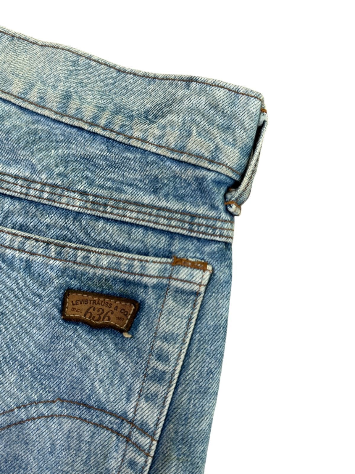 Levi's Vintage Clothing Vintage Levis 636 Mud Wash Acid Wash Loose Jeans Size US 30 / EU 46 - 12 Thumbnail