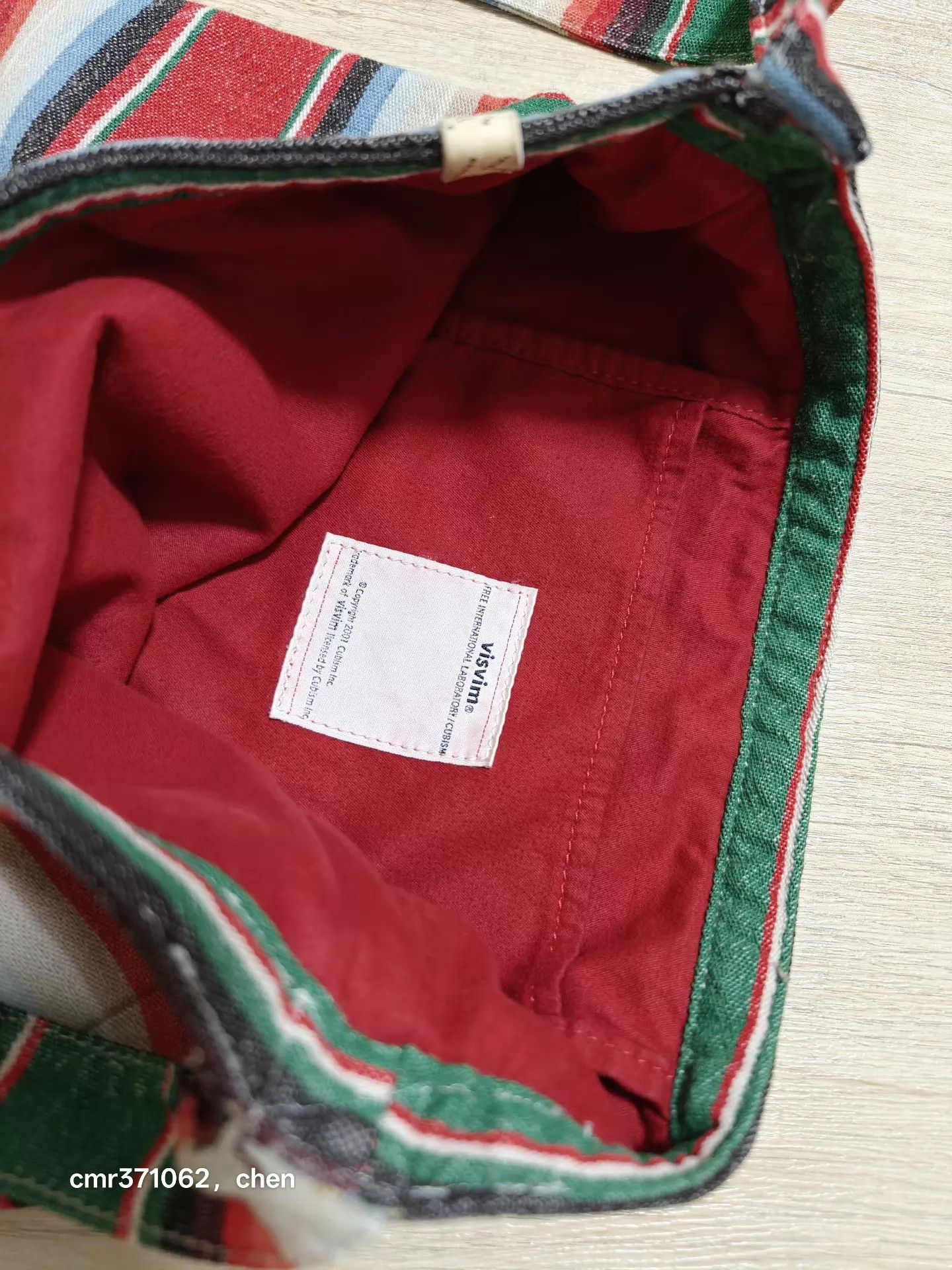 Visvim VISVIM 18SS MUSETTE Rainbow N.D.CHIMAYO 9/10 33LTD Size ONE SIZE - 6 Thumbnail