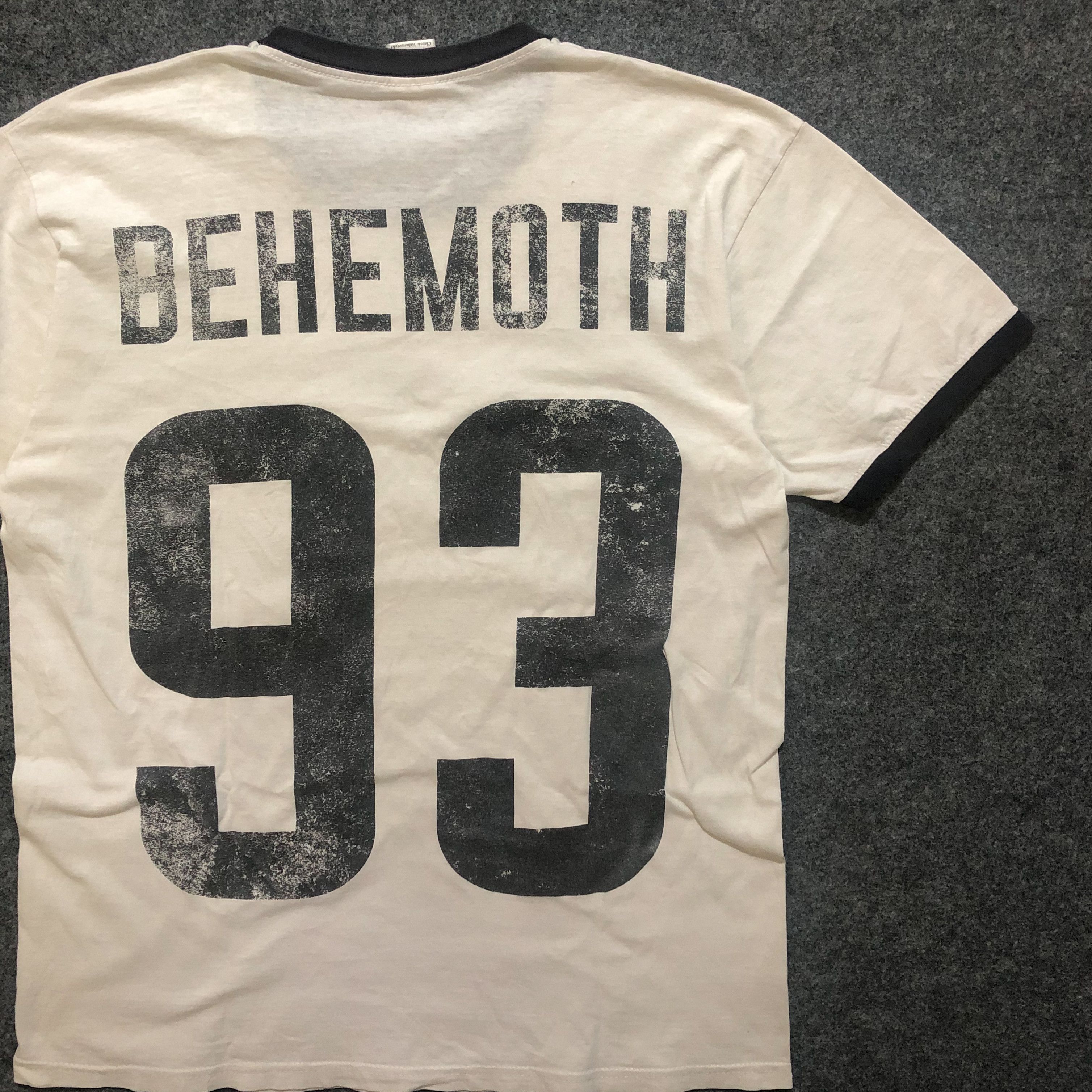 Band Tees SICK🔥Behemoth Band RARE 93 Thelema Graphic Ringer T-Shirt Size US L / EU 52-54 / 3 - 10 Thumbnail