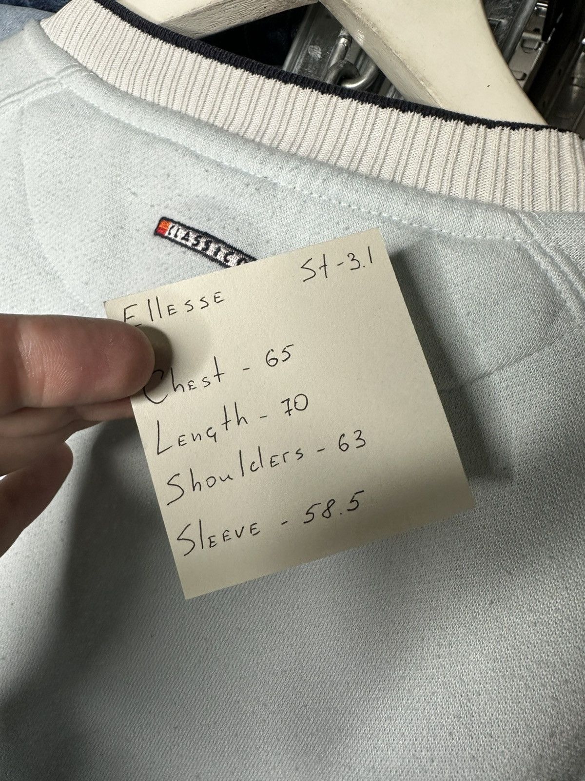 Ellesse VINTAGE Ellesse Sweatshirt Men's XL Size US XL / EU 56 / 4 - 8 Thumbnail