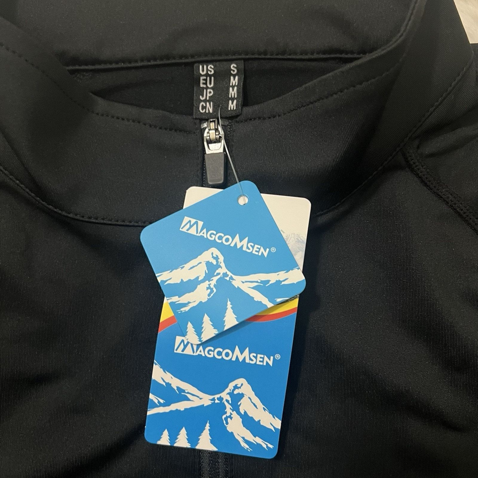Other MAGCOMSEN Small Zip Stretch Black Sweater Soft Inner Layer Size US S / EU 44-46 / 1 - 3 Thumbnail