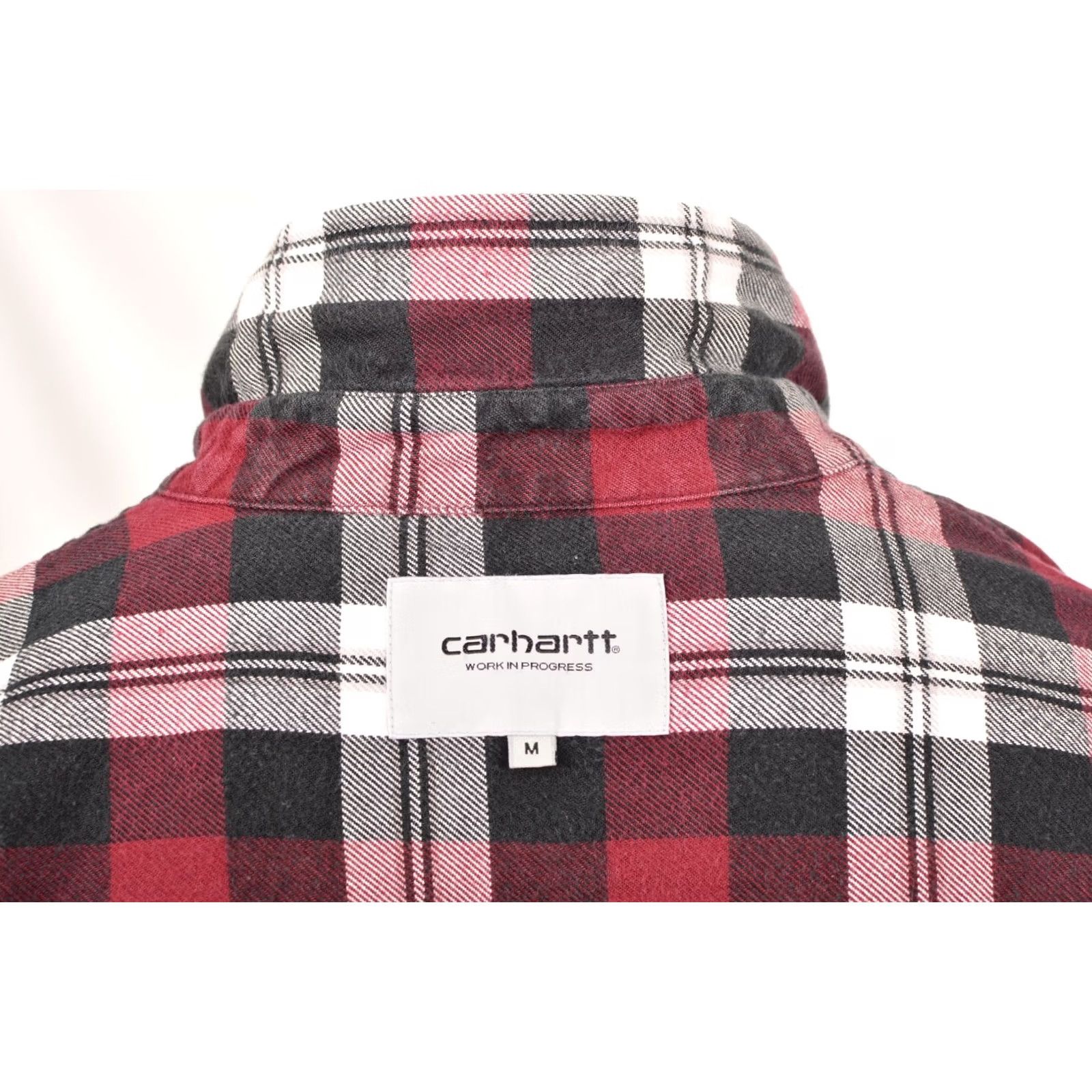 Carhartt Wip Carhartt WIP L/S Lessing Shirt Plaid Flannel Size M, Red, Button-Up, Men, 100% Cotton, Vintage? Size US M / EU 48-50 / 2 - 6 Thumbnail