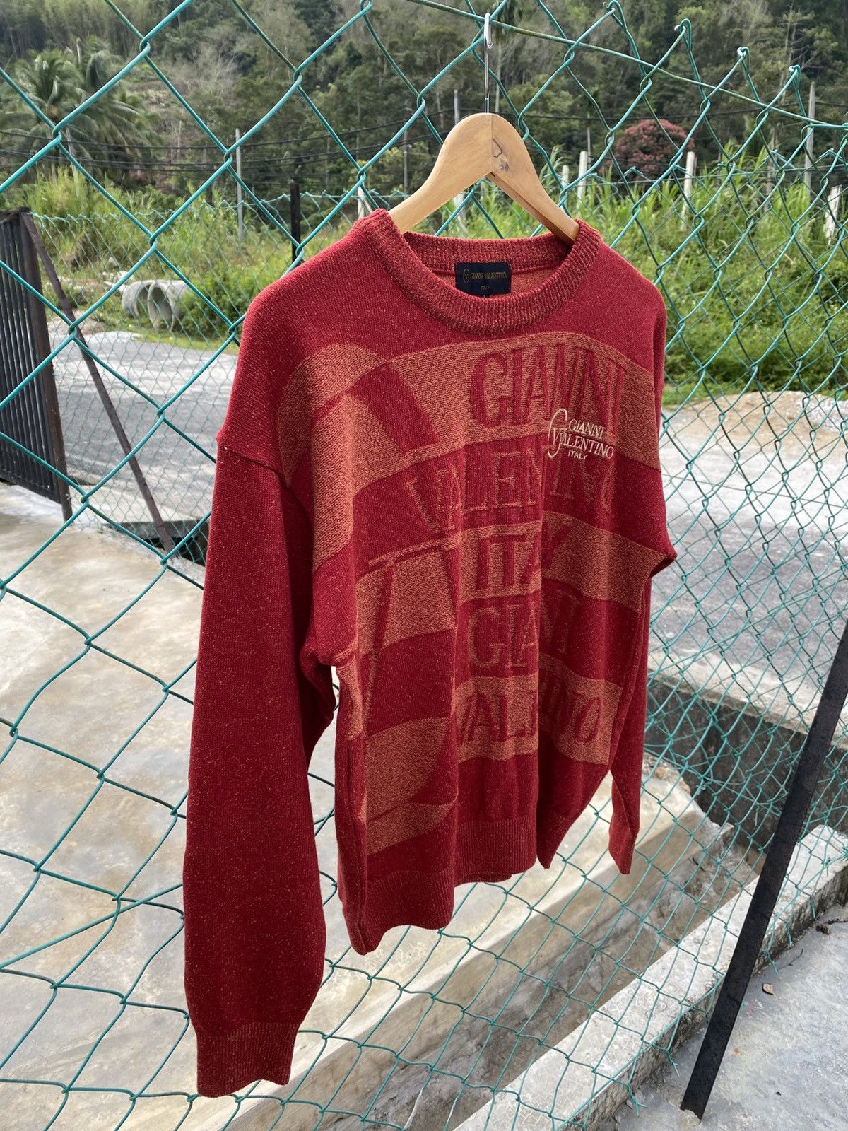 Gianni Valentino × Homespun Knitwear Gianni Valentino big logo knitwear Size US L / EU 52-54 / 3 - 4 Thumbnail