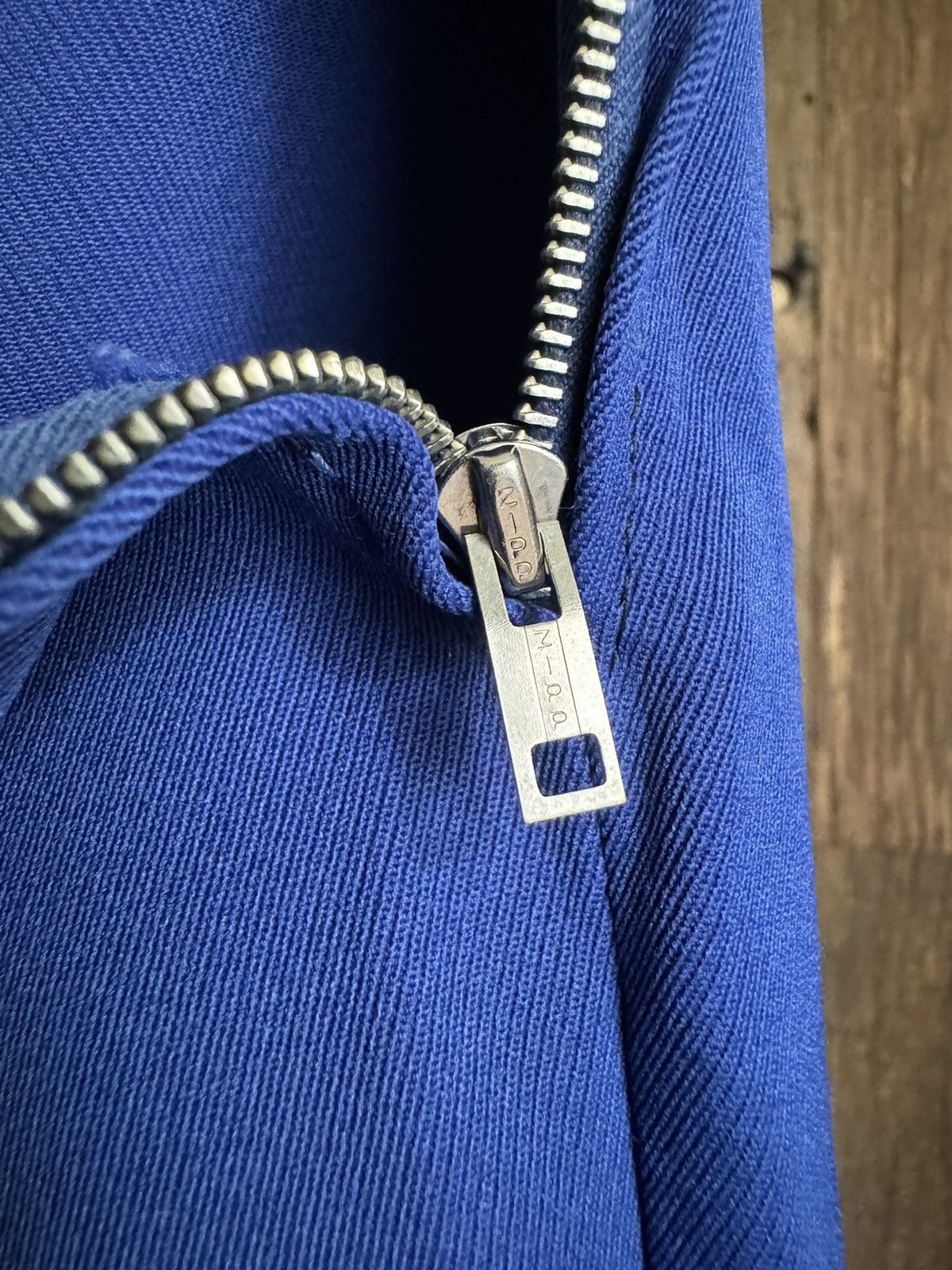 Vintage 1950s Vintage European Army Officer ‘Zipp’ Blue Pants Size US 30 / EU 46 - 5 Thumbnail