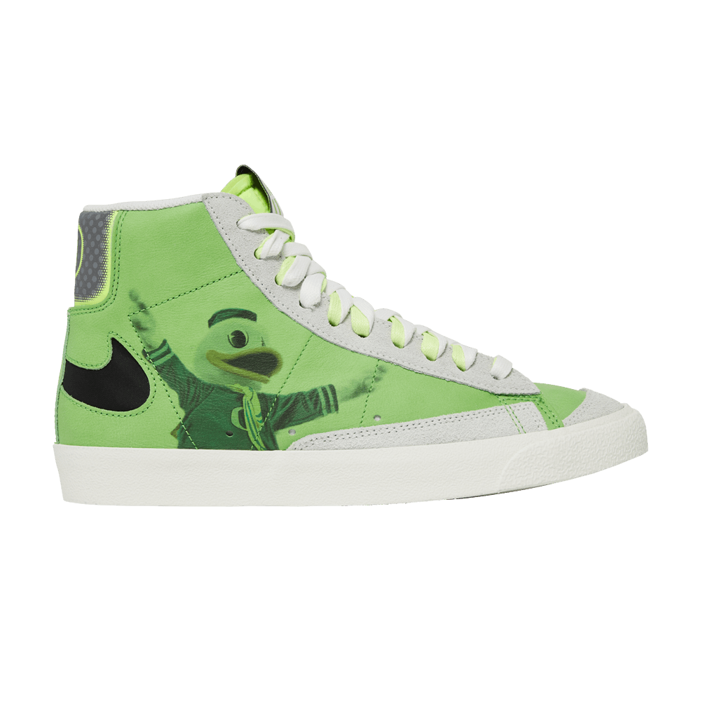 image of Nike Blazer Mid ’77 University Of Oregon Mens Basketball Pe Shoes in Green (Size 13)