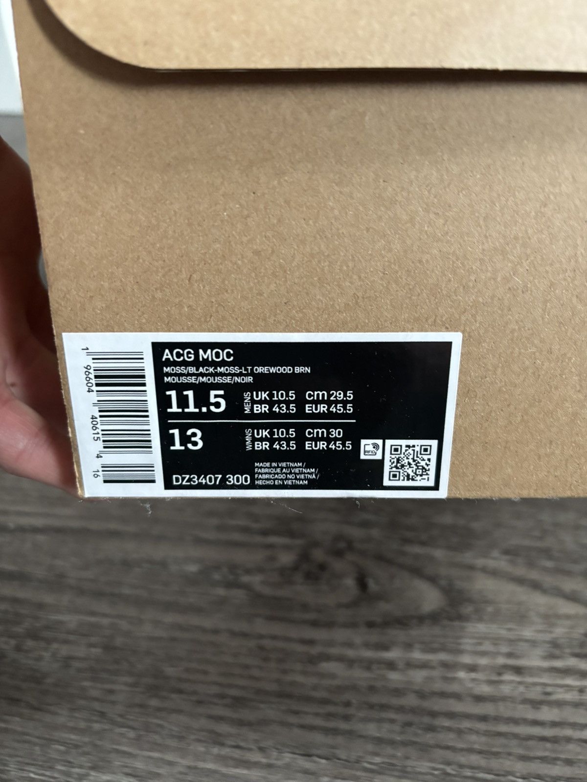 Nike ACG Nike ACG Moc Moss Green 11.5 Size US 11.5 / EU 44-45 - 8 Thumbnail