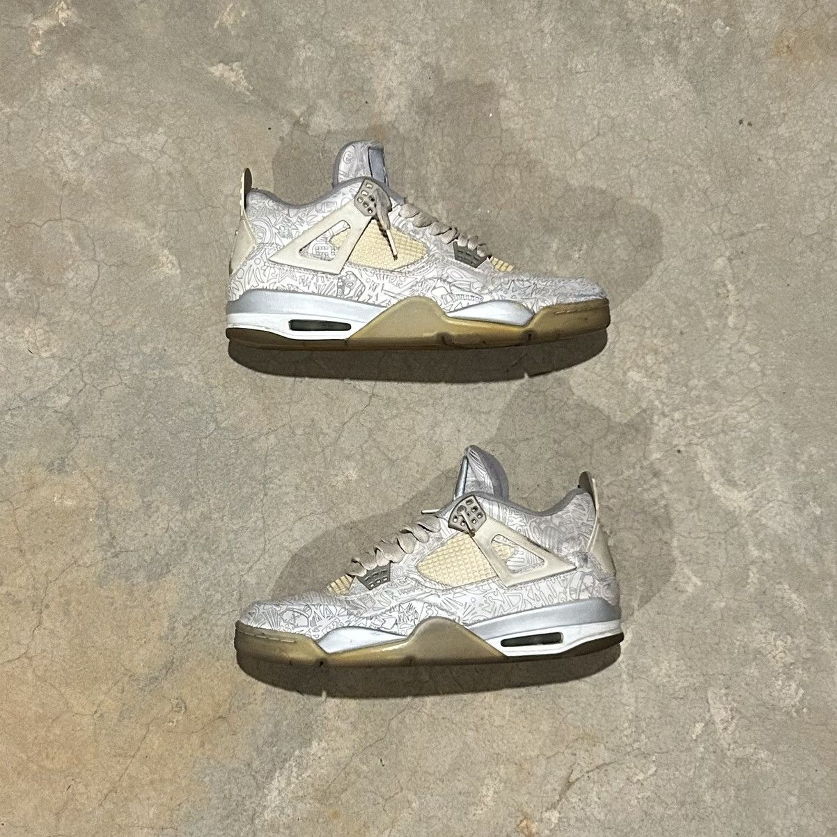 Jordan Brand × Nike Air Jordan 4 Retro 30th Anniversary Laser 2015 US 11 Size US 11 / EU 44 - 3 Thumbnail