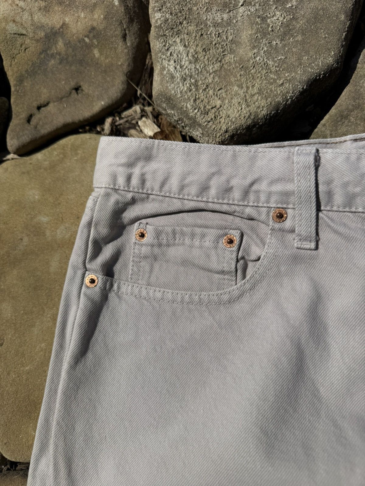 Levi's Vtg 90s Levis 615 Orange Tab Baggy Pants Size US 34 / EU 50 - 10 Thumbnail