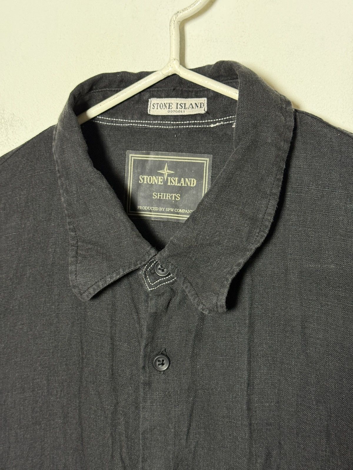 Stone Island stone island archive linen shirt Size US M / EU 48-50 / 2 - 3 Thumbnail