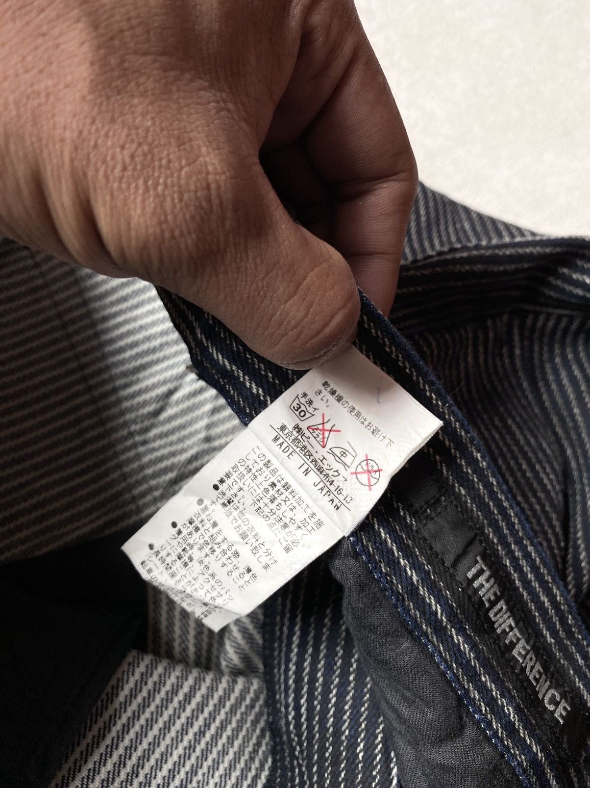 Japanese Brand Ruppert The Difference Patchwork Hickory Denim Bootcut Size US 32 / EU 48 - 15 Thumbnail