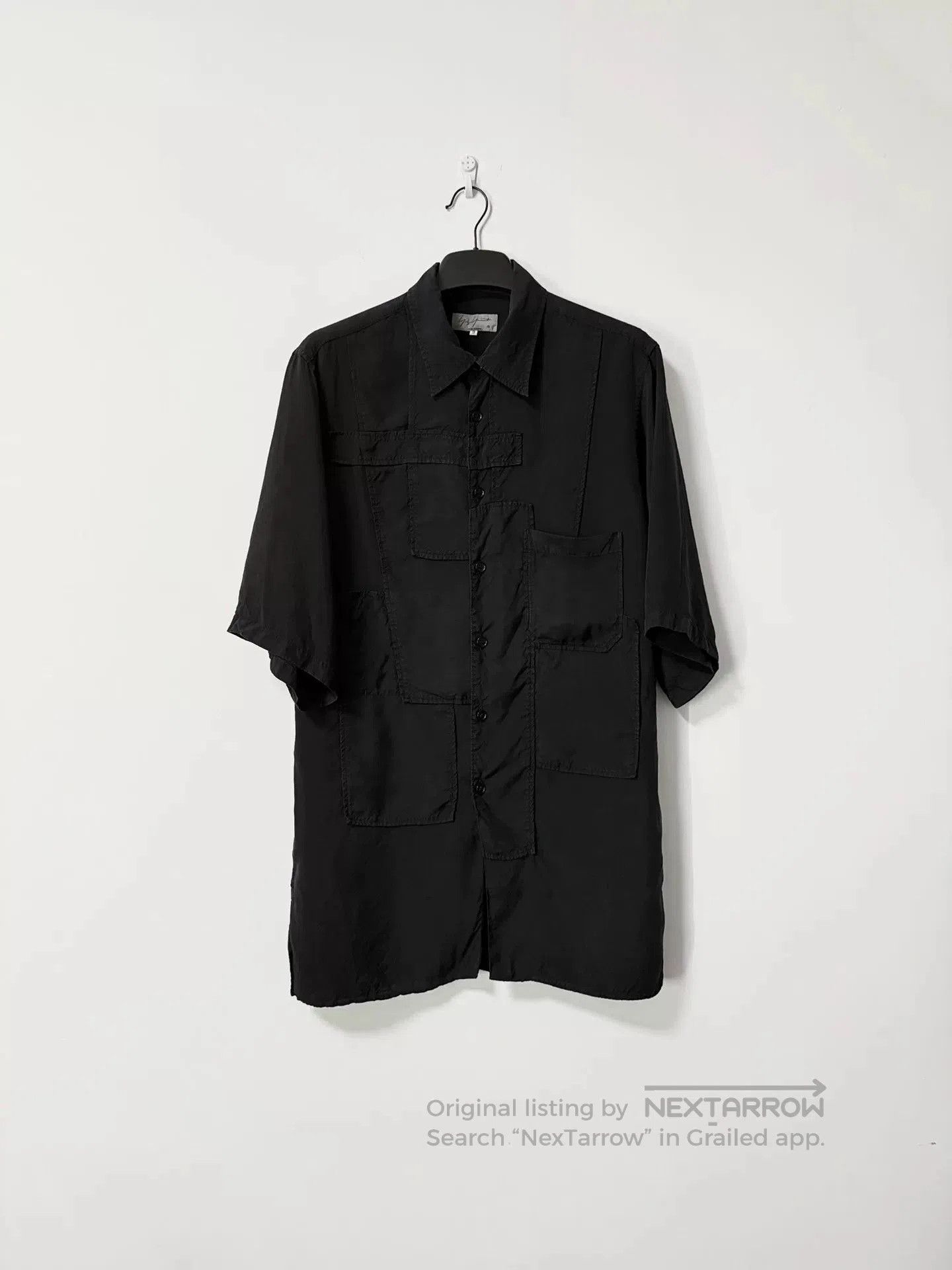 Yohji Yamamoto Yohji Yamamoto Multi-Pocket Short Sleeve Shirt. Size US M / EU 48-50 / 2 - 1 Thumbnail