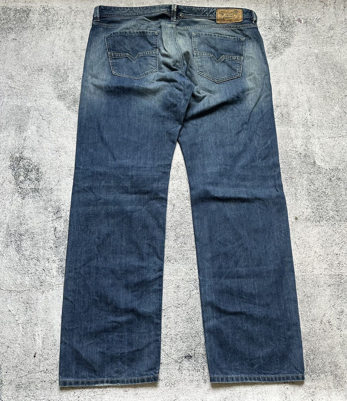 Diesel Crazy Diesel Oversize Denim Pants Washed Y2K Hyge Size US 40 / EU 56 - 2 Thumbnail