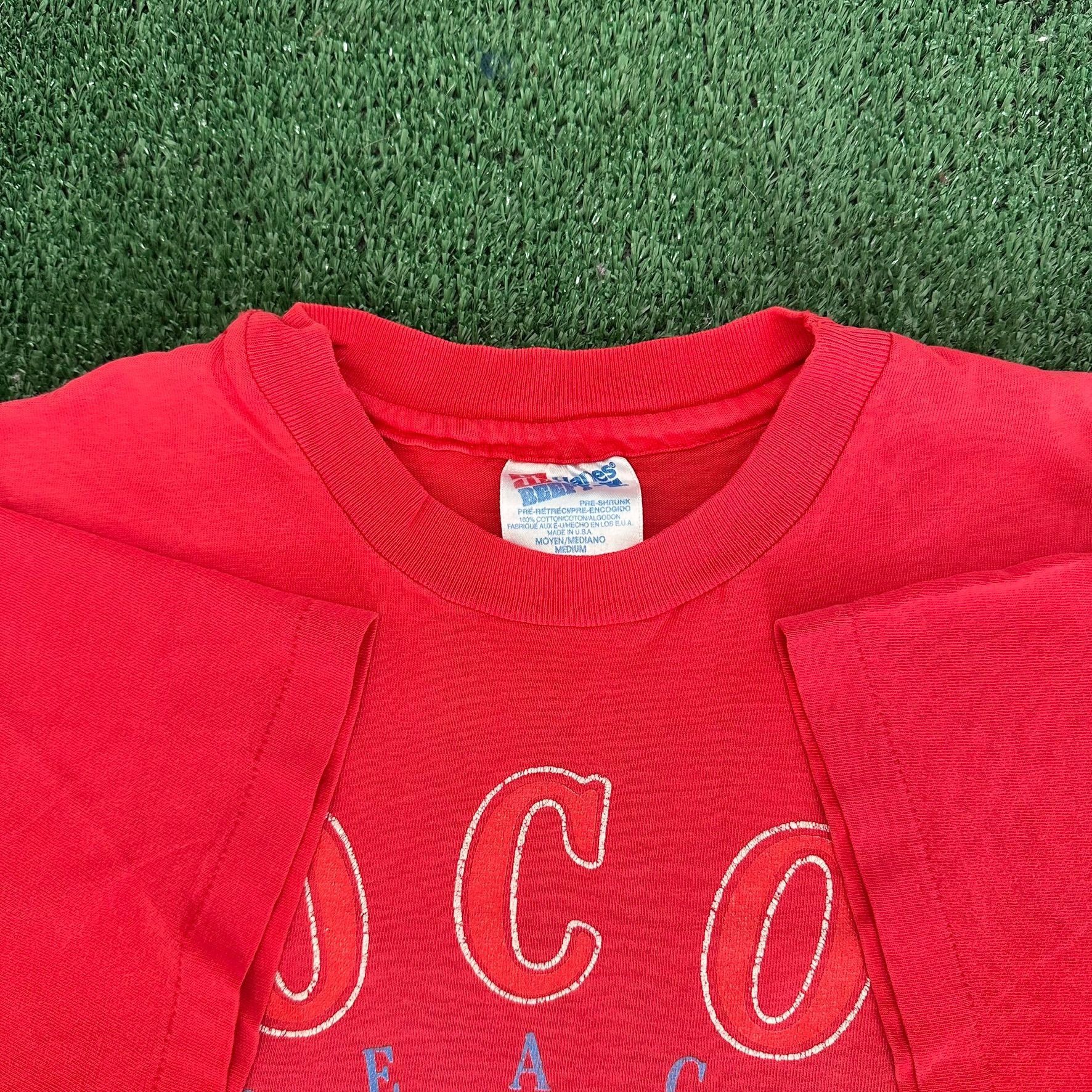 Hanes Vintage 90s Cocoa Beach T-Shirt Nautical Florida Tourist Tee Size US M / EU 48-50 / 2 - 3 Thumbnail