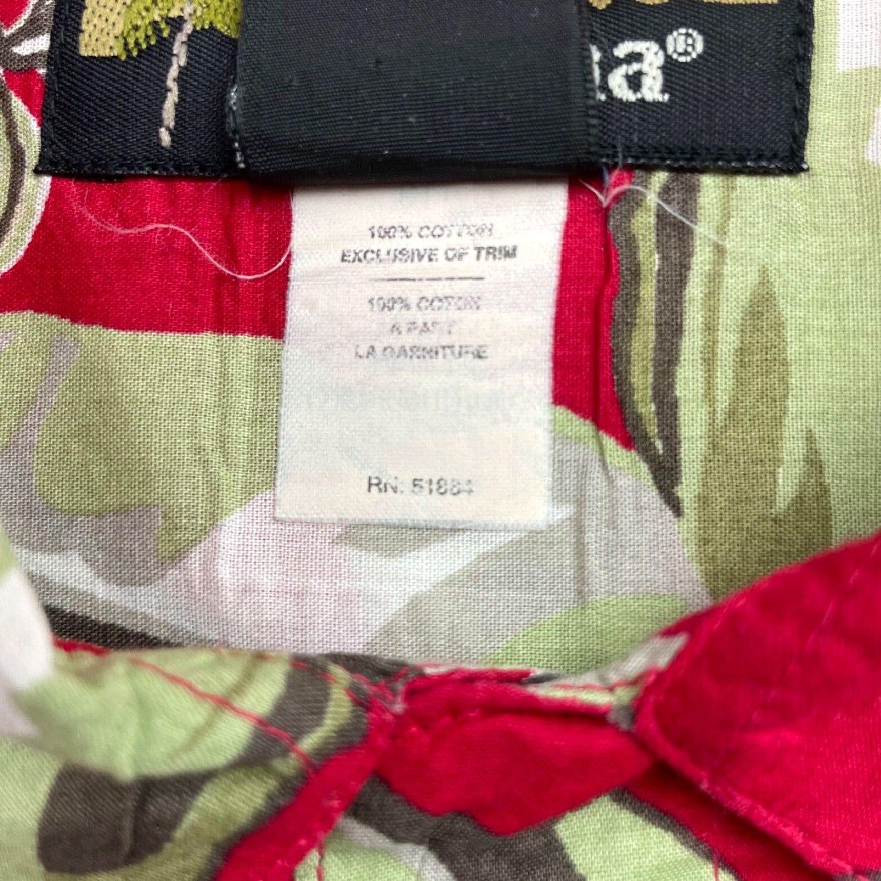 Vintage VTG Pataloha Men’s Surfing Fishing S/S Button Hawaiian Shirt Red Large Shirt Mens Size US L / EU 52-54 / 3 - 4 Thumbnail