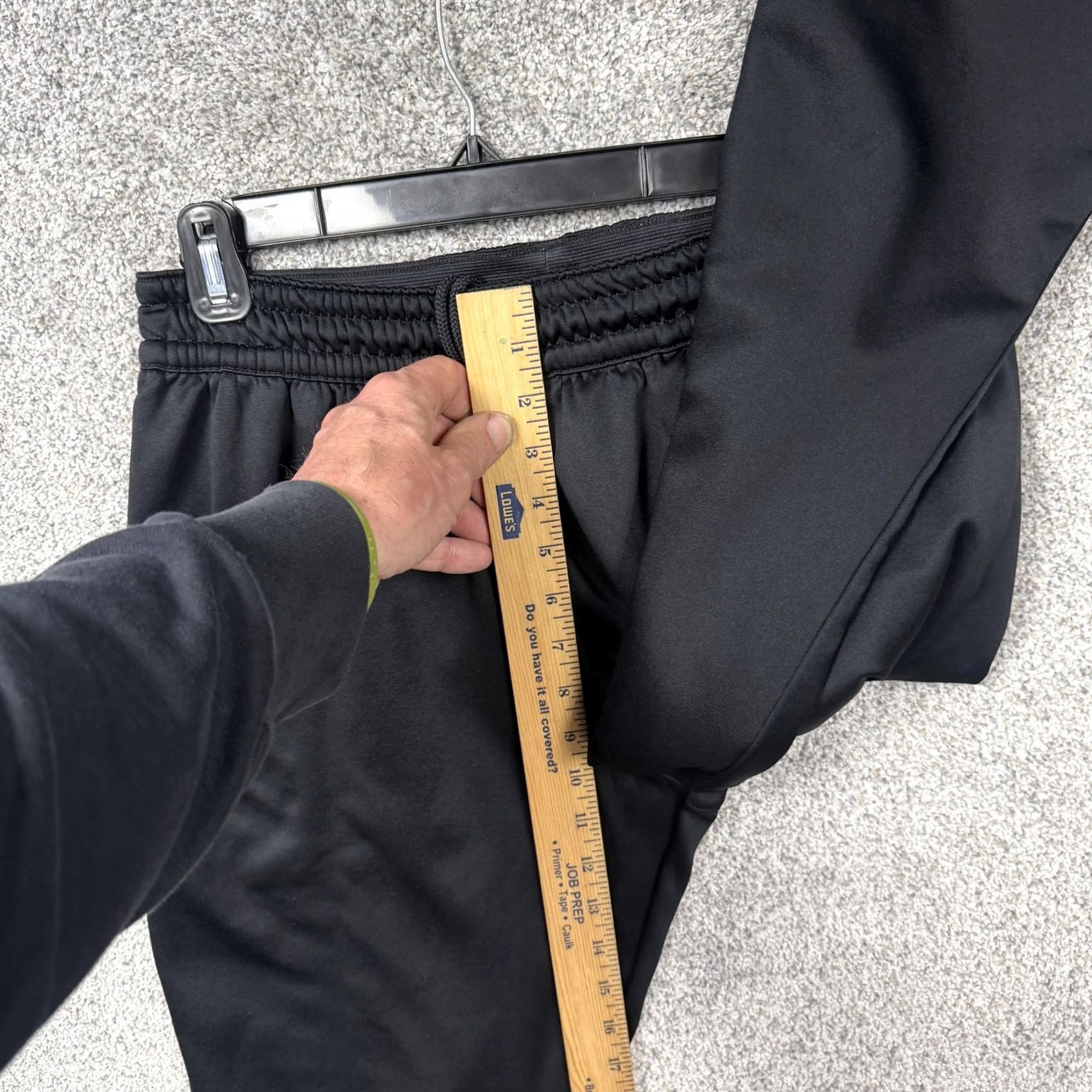 Nike Nike Dri-FIT Track Jogger Pants M 28x30 Black Men Regular Solid Athletic Streetwear Gorpcore Size US 31 - 5 Thumbnail