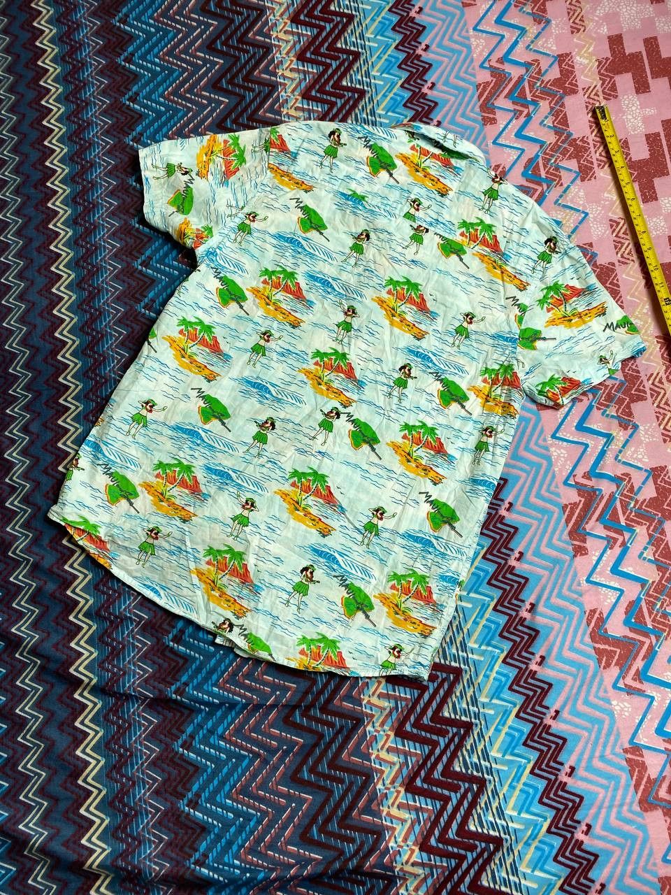Vintage Vintage Maui And Sons HAWAIIIAN Cotton Rayon Shirt Size US S / EU 44-46 / 1 - 11 Thumbnail