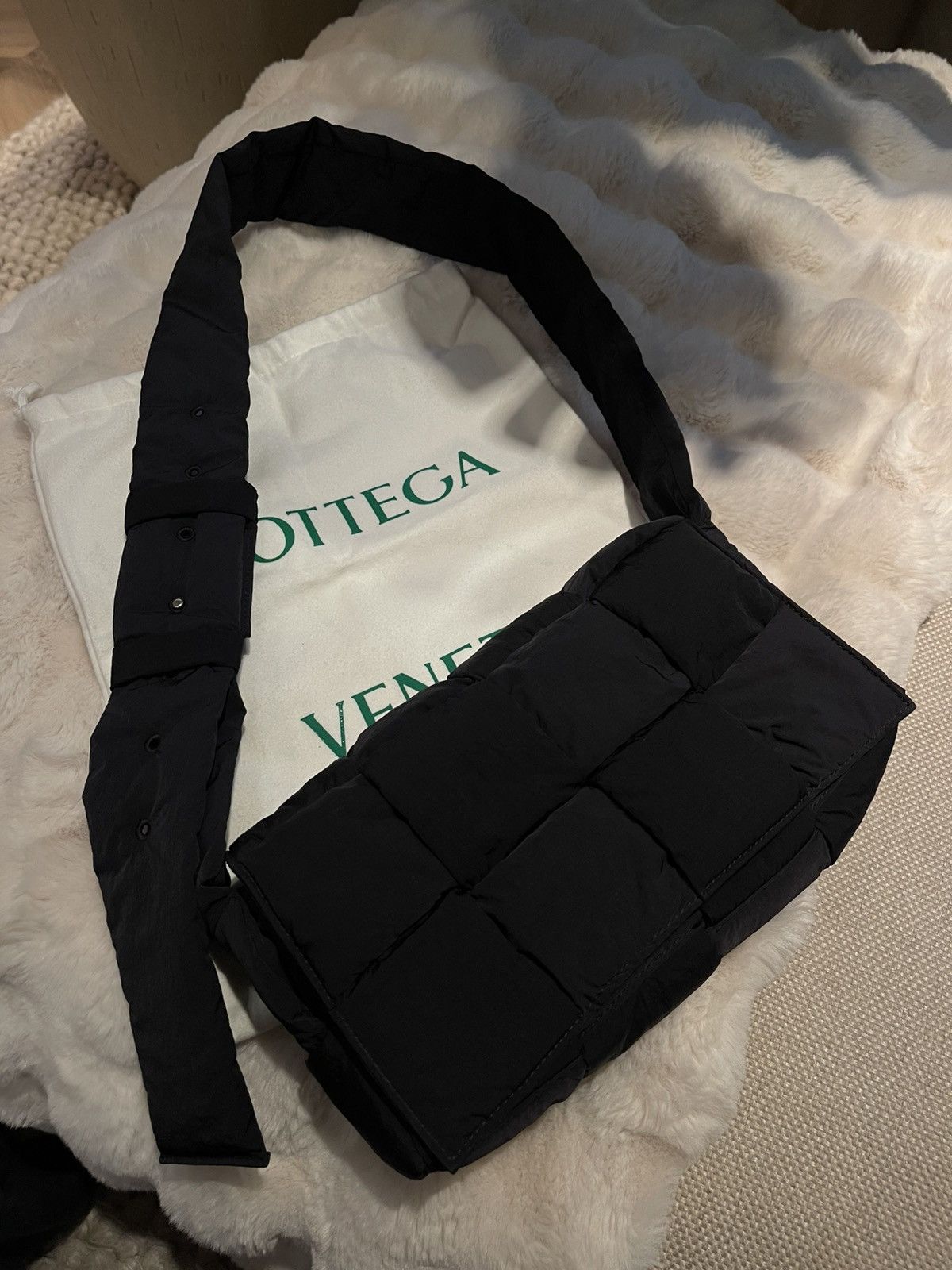 Bottega Veneta Bottega Veneta padded tech cassette bag black Size ONE SIZE - 2 Thumbnail