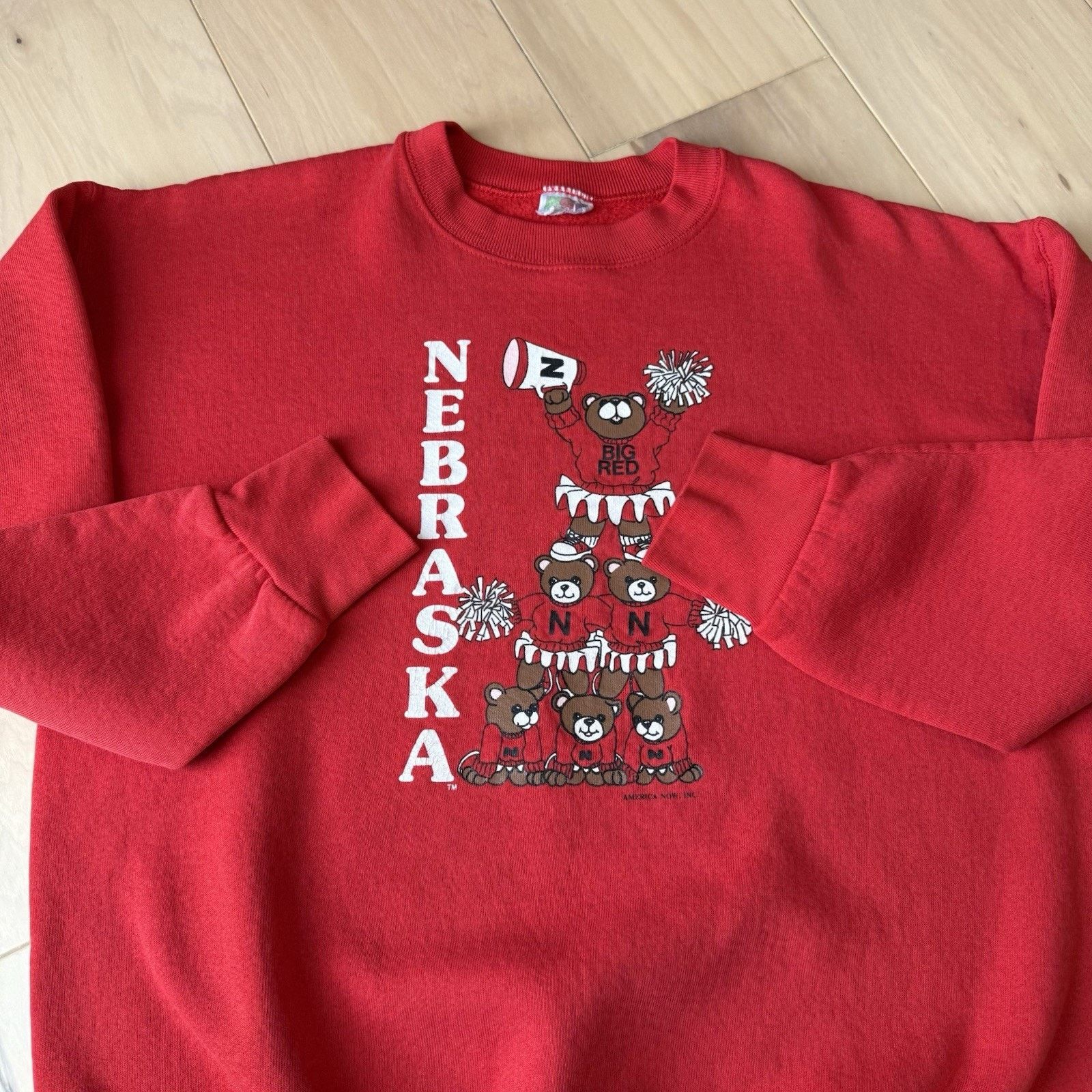 Vintage Vintage Nebraska Cornhuskers Sweatshirt M Red 90s Big Red Size US M / EU 48-50 / 2 - 4 Thumbnail