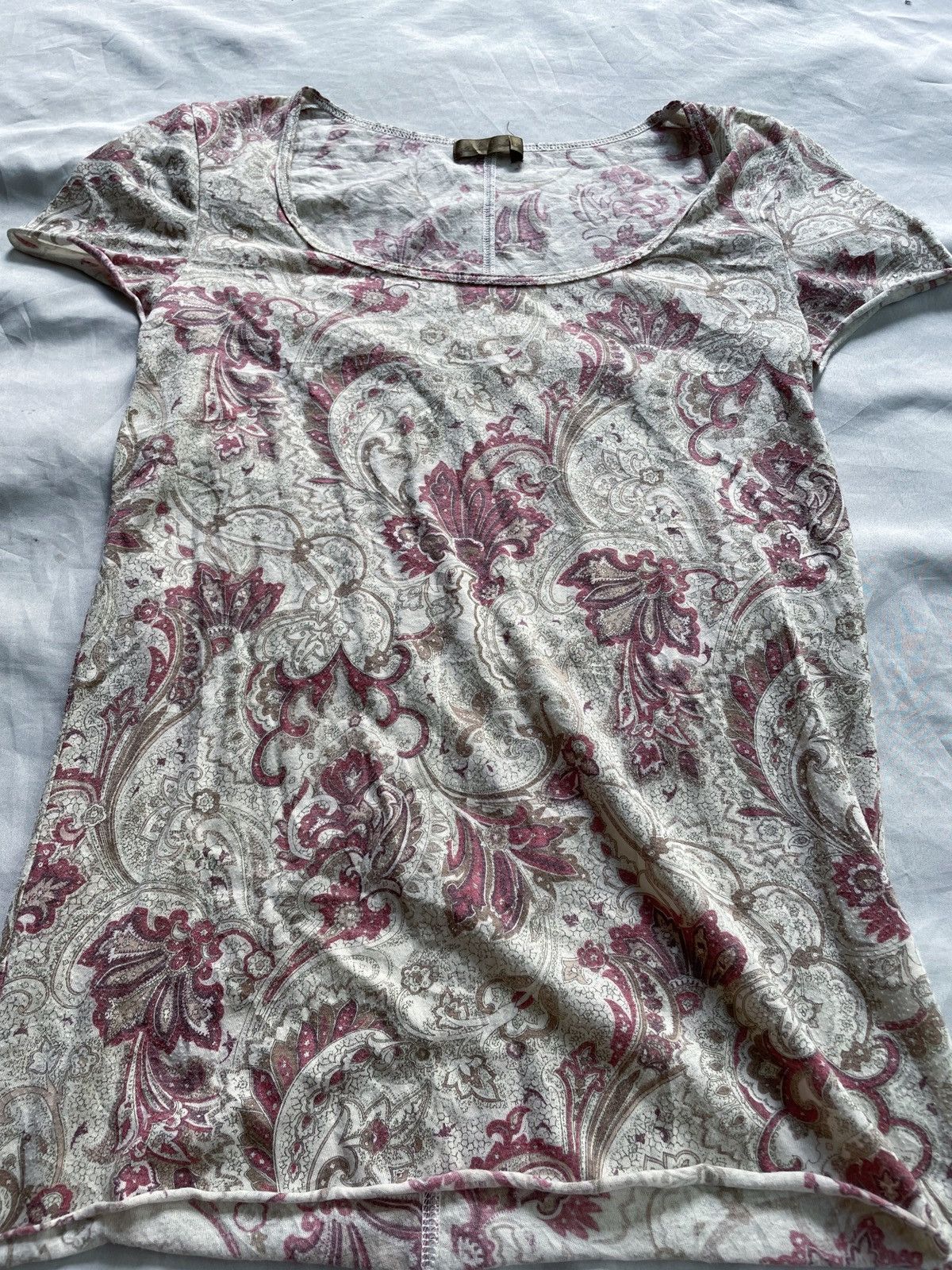 GOA GOA G.O.A BANDANA PATTERN TEE Size S / US 4 / IT 40 - 3 Thumbnail