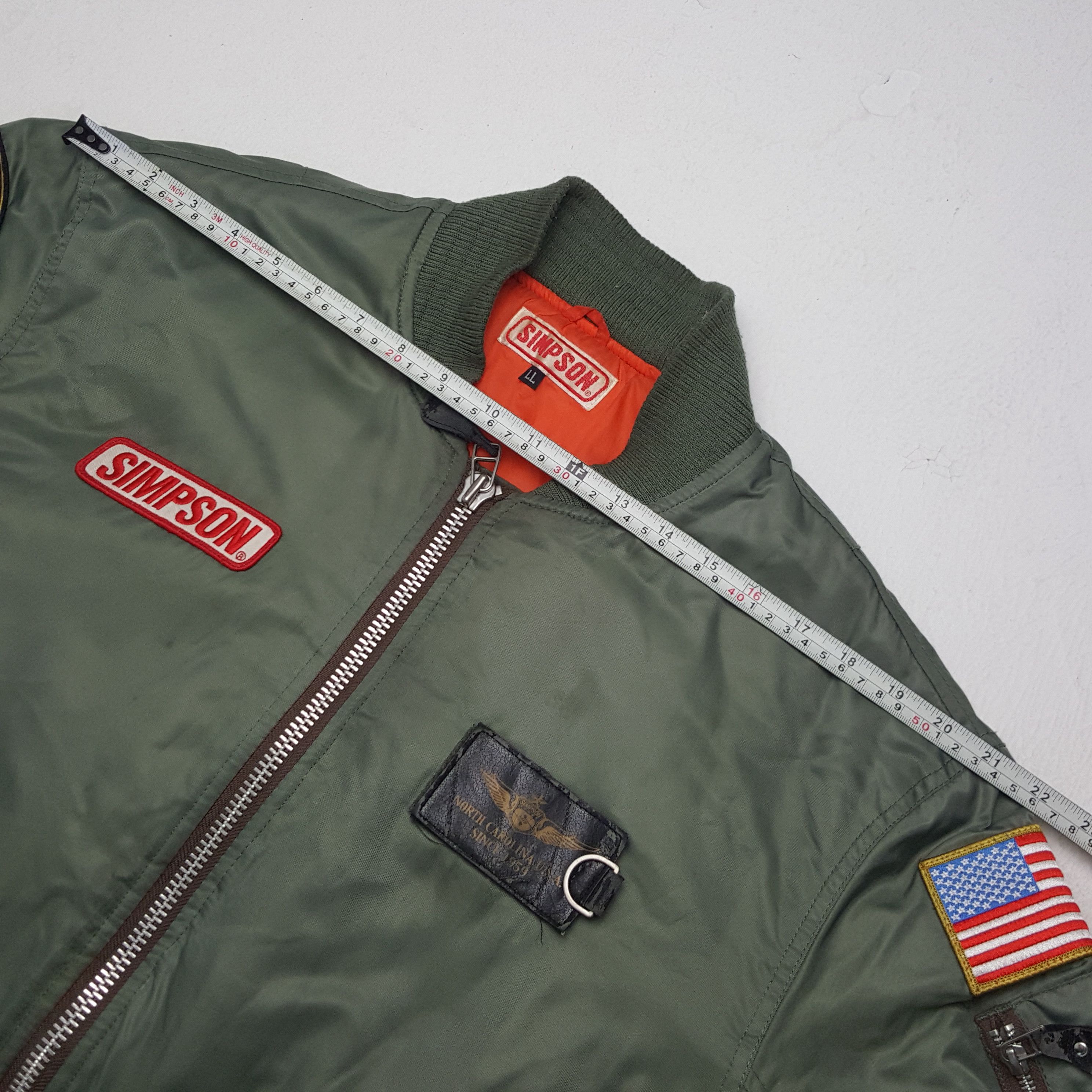 The Simpsons × Vintage Vintage Simpson North Carolina Motorsports Racing Jacket Size US L / EU 52-54 / 3 - 6 Thumbnail