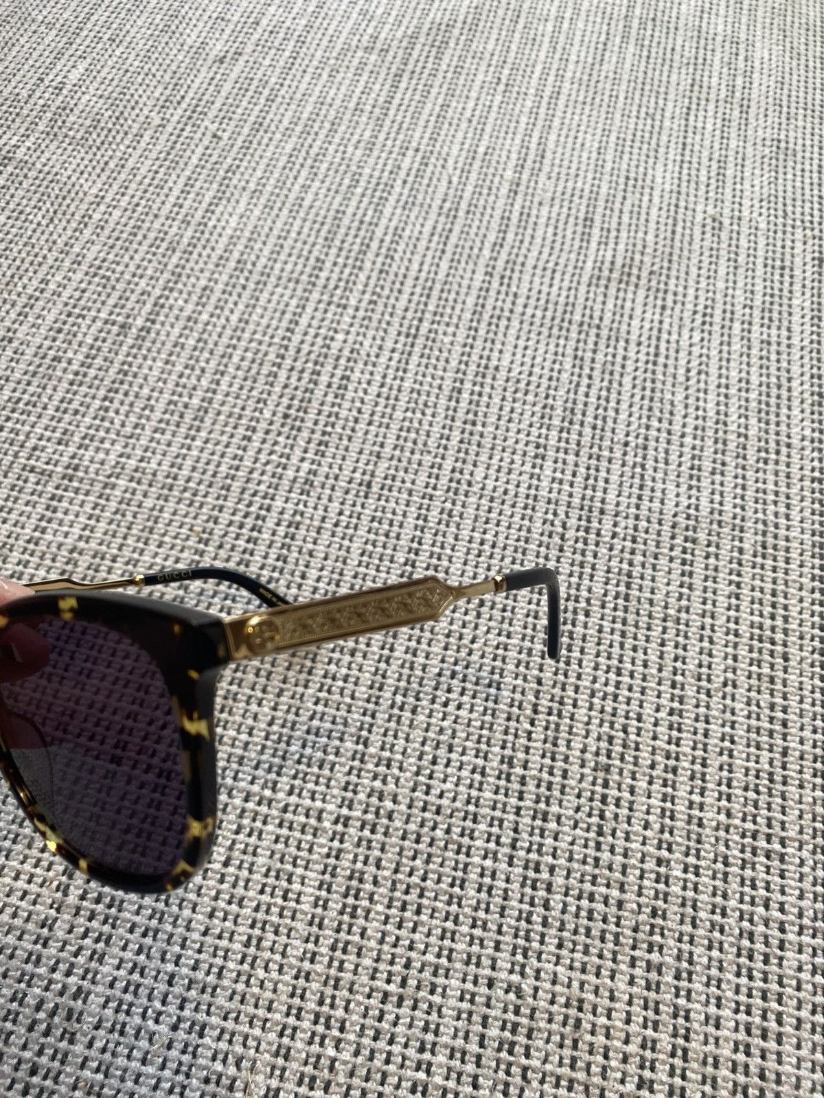 Gucci Gucci women's Sunglasses Model GG0073S 002 Havana Size ONE SIZE - 6 Thumbnail