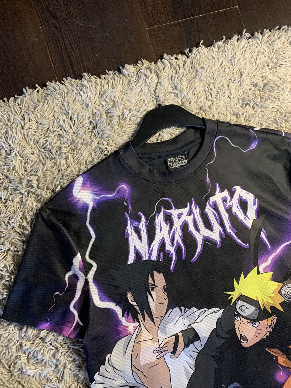 Anime × Japanese Brand × Vintage Overprint Naruto Shippuden Anime movie Japan style y2k hype Size US S / EU 44-46 / 1 - 5 Thumbnail