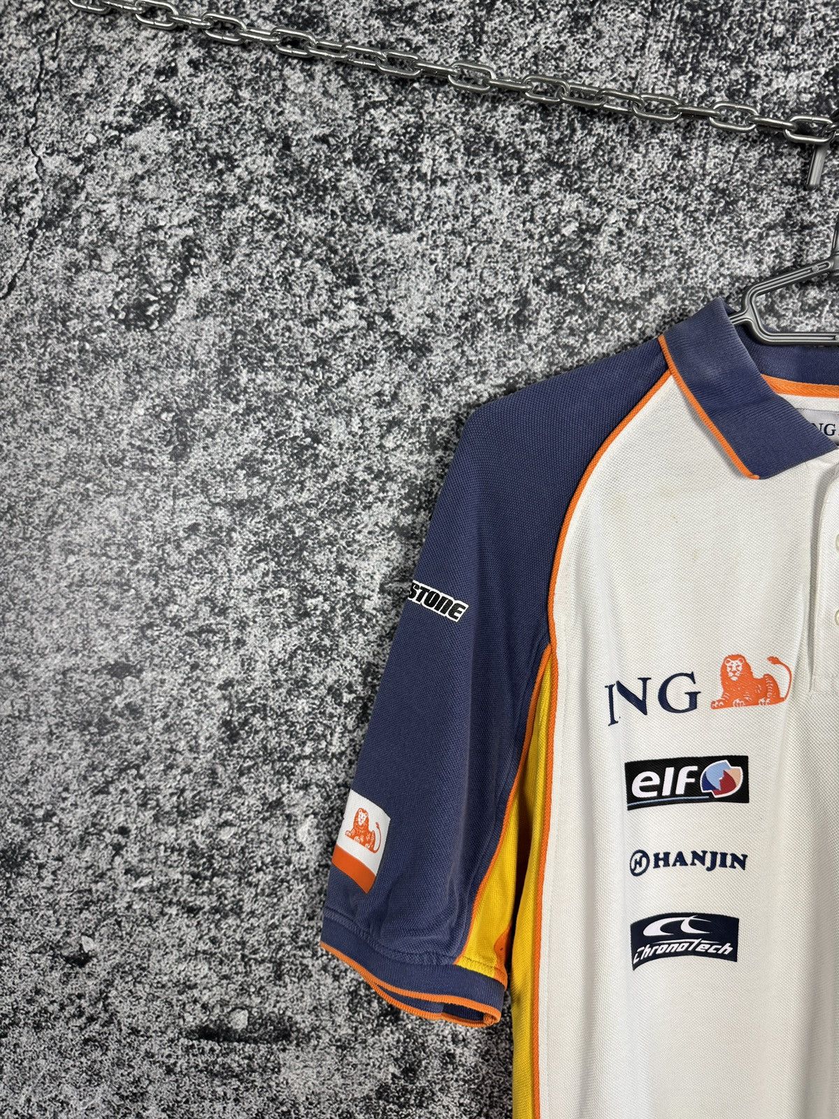 Formula 1 × Vintage Renault F1 Team Racing Polo Shirt ING ELG Vintage Size M Size US M / EU 48-50 / 2 - 4 Thumbnail